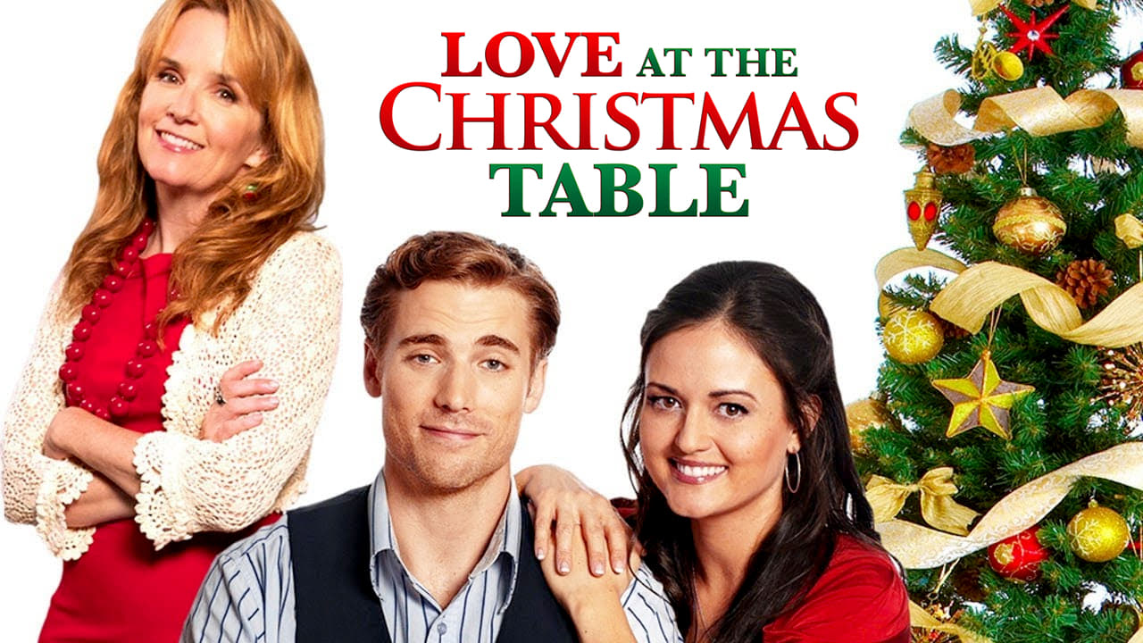 Love at the Christmas Table background