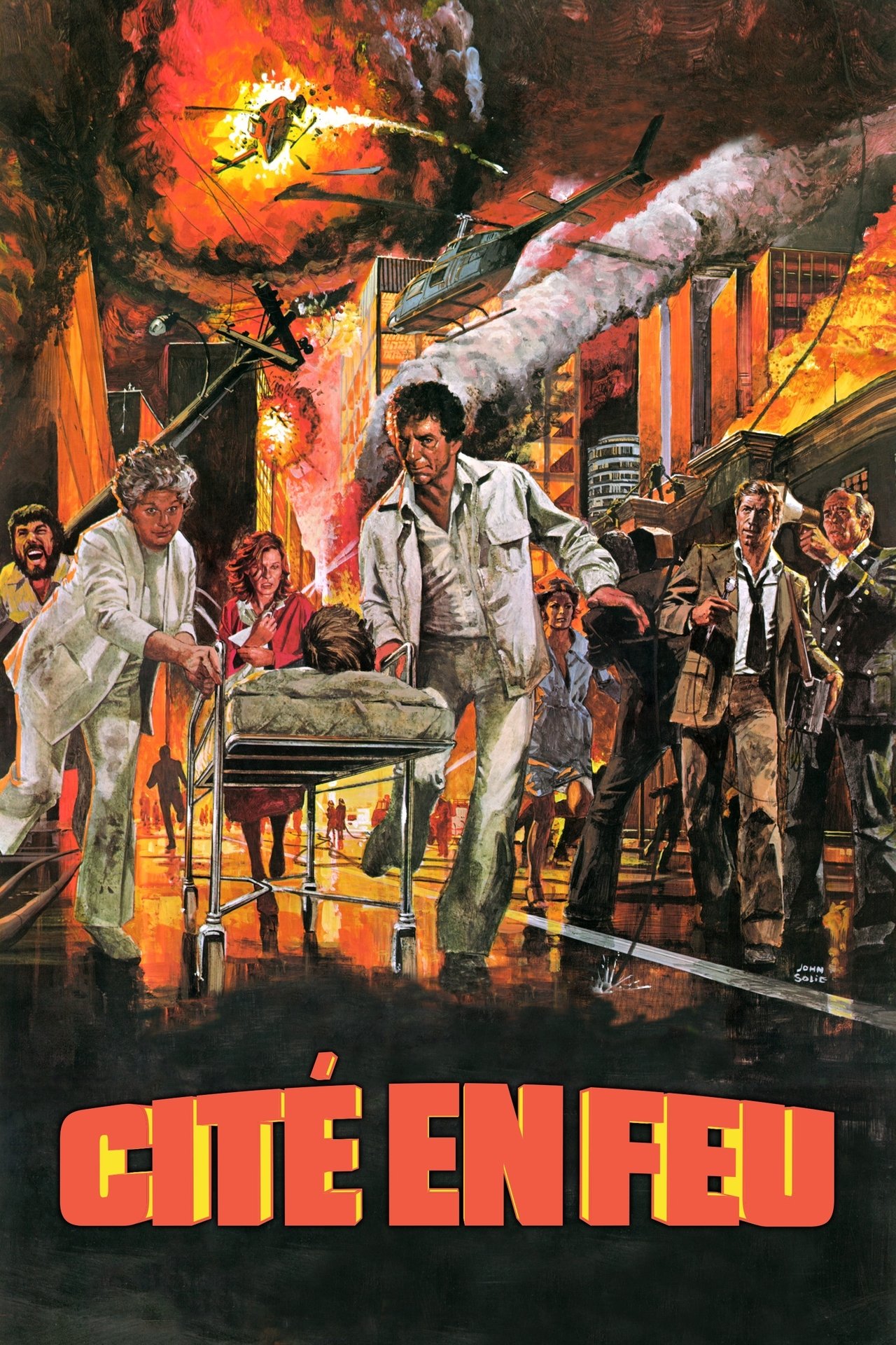 Cité en feu poster