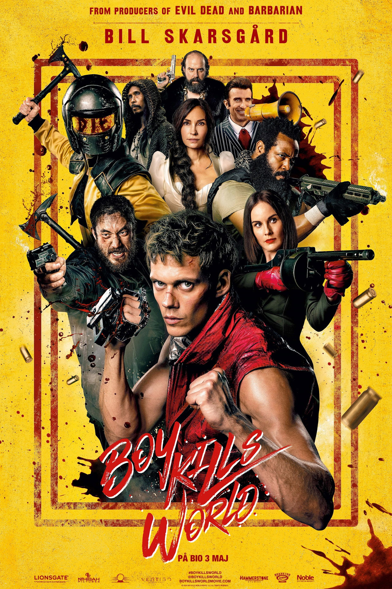 Boy Kills World filmaffisch