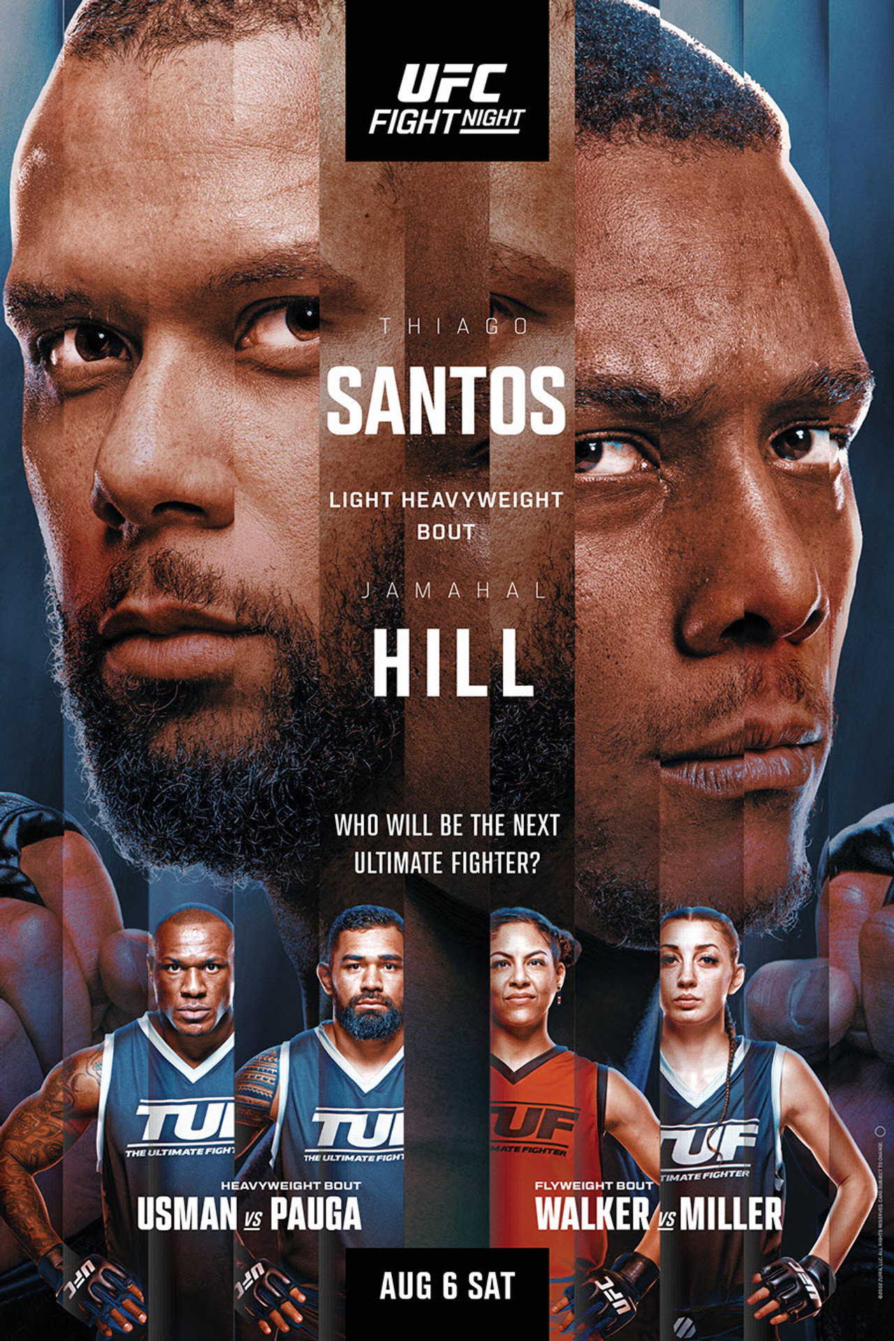UFC on ESPN 40: Santos vs. Hill poster