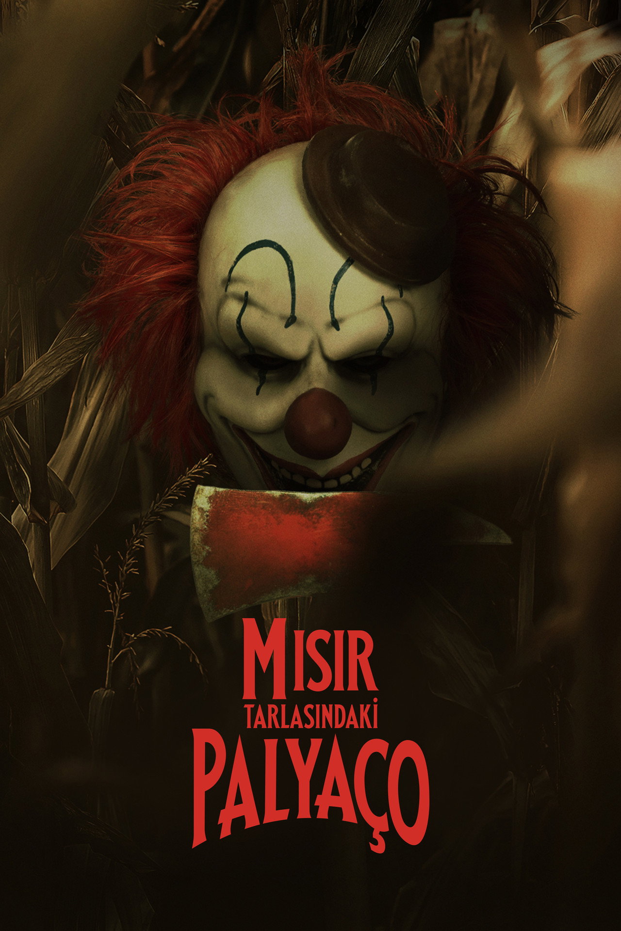 Mısır Tarlasındaki Palyaço Poster