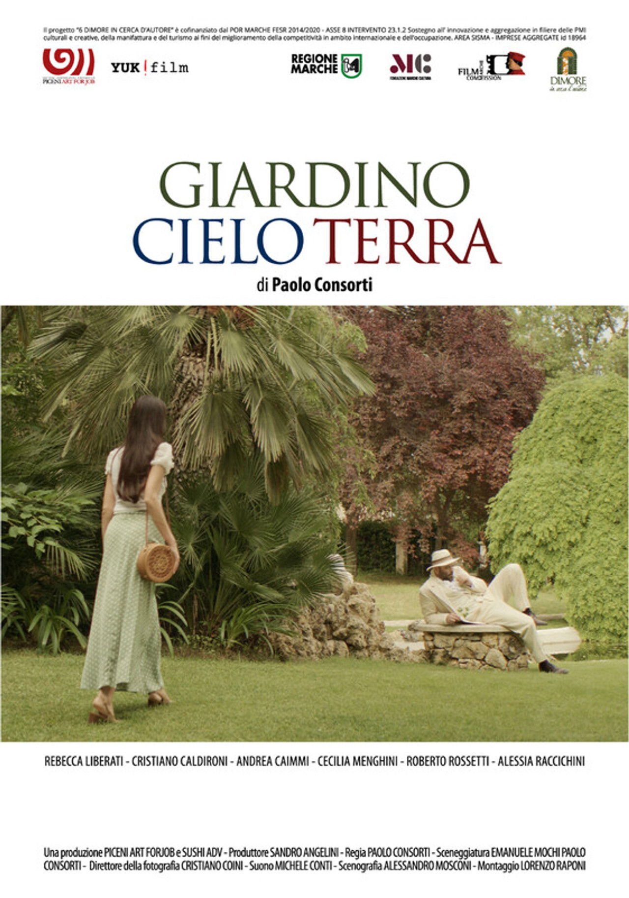 Giardino cielo terra Backdrop