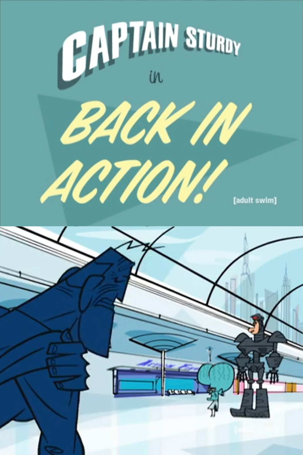 Captain Sturdy: Back in Action filmaffisch