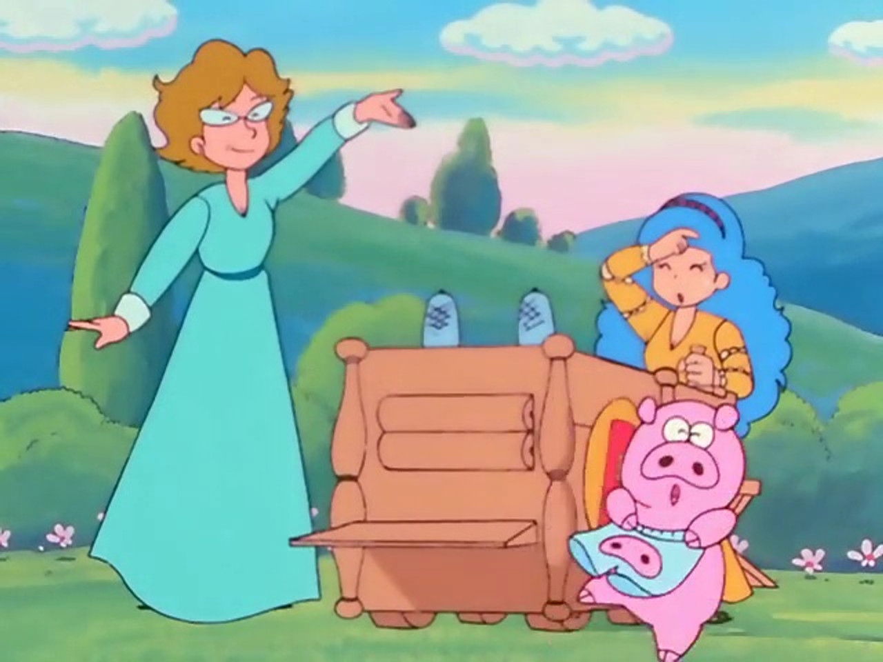 La petite Olympe et les dieux — Les frères jumeaux Aloades