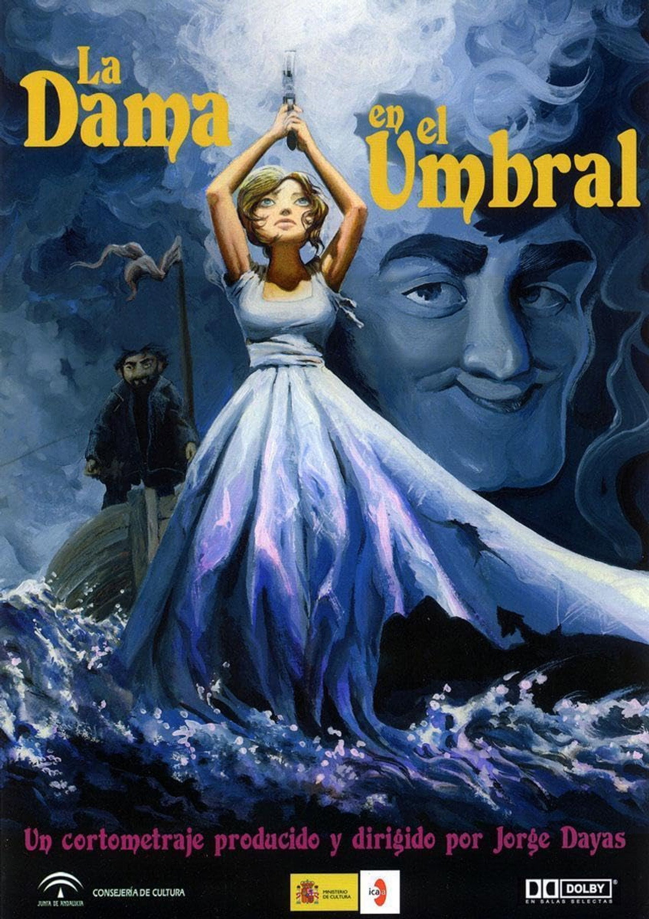 The Lady on the Threshold Backdrop
