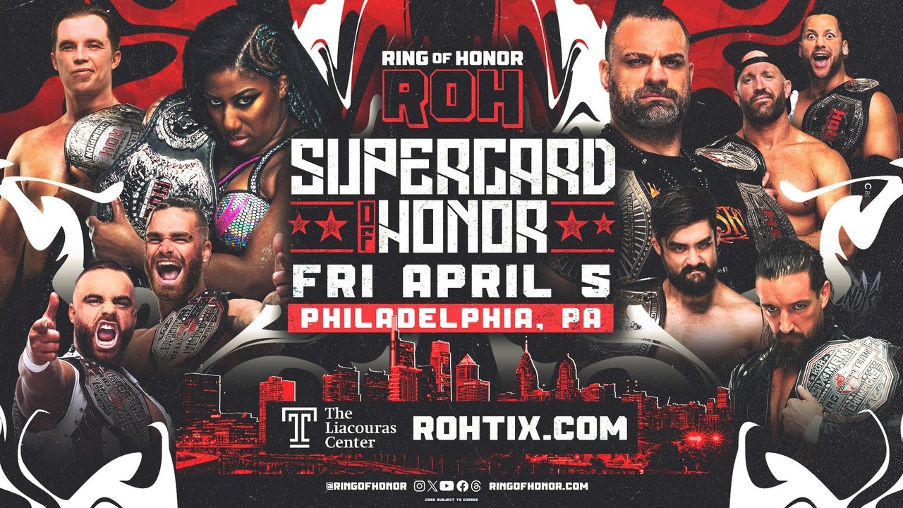 ROH: Supercard of Honor 2024 backdrop