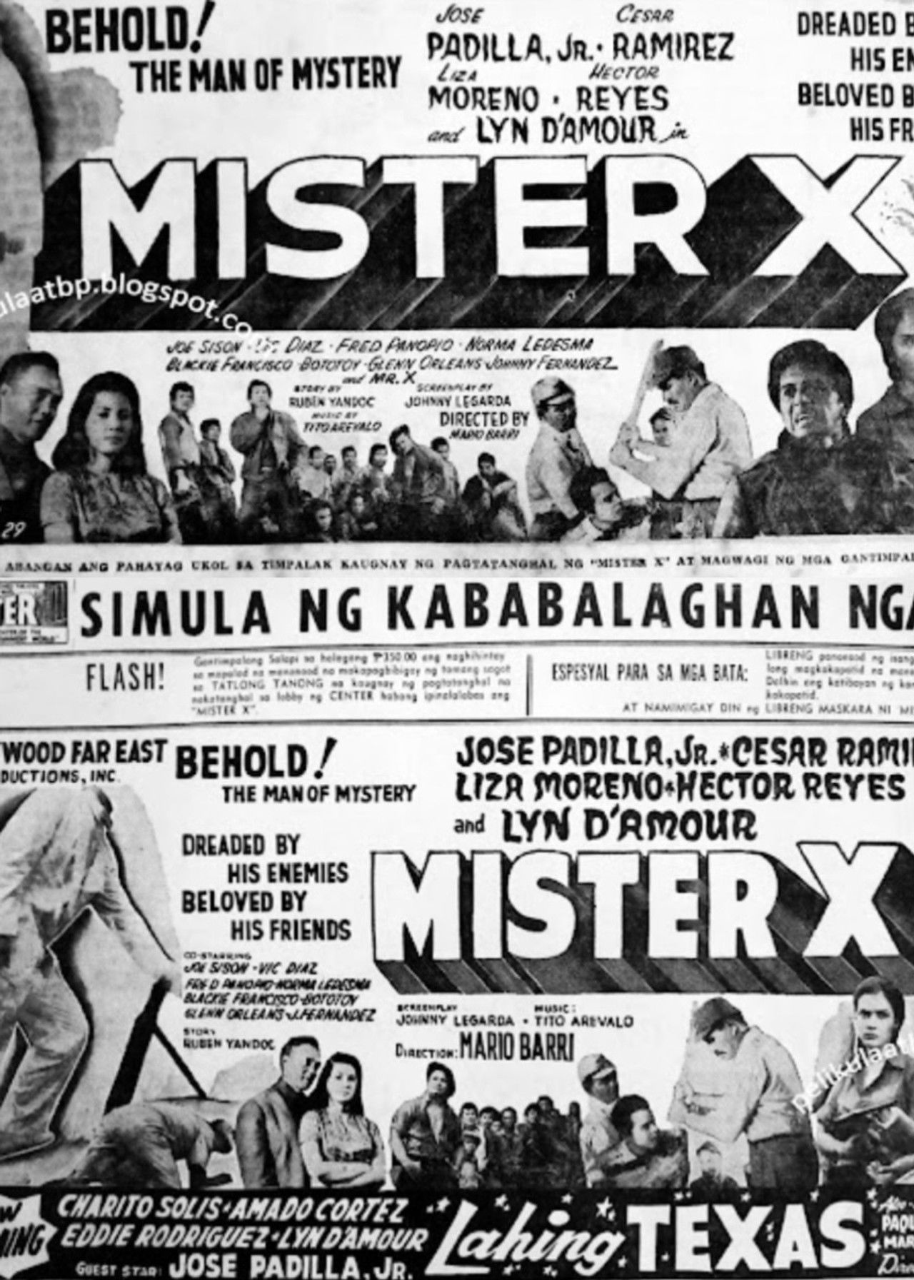 Mister X Backdrop