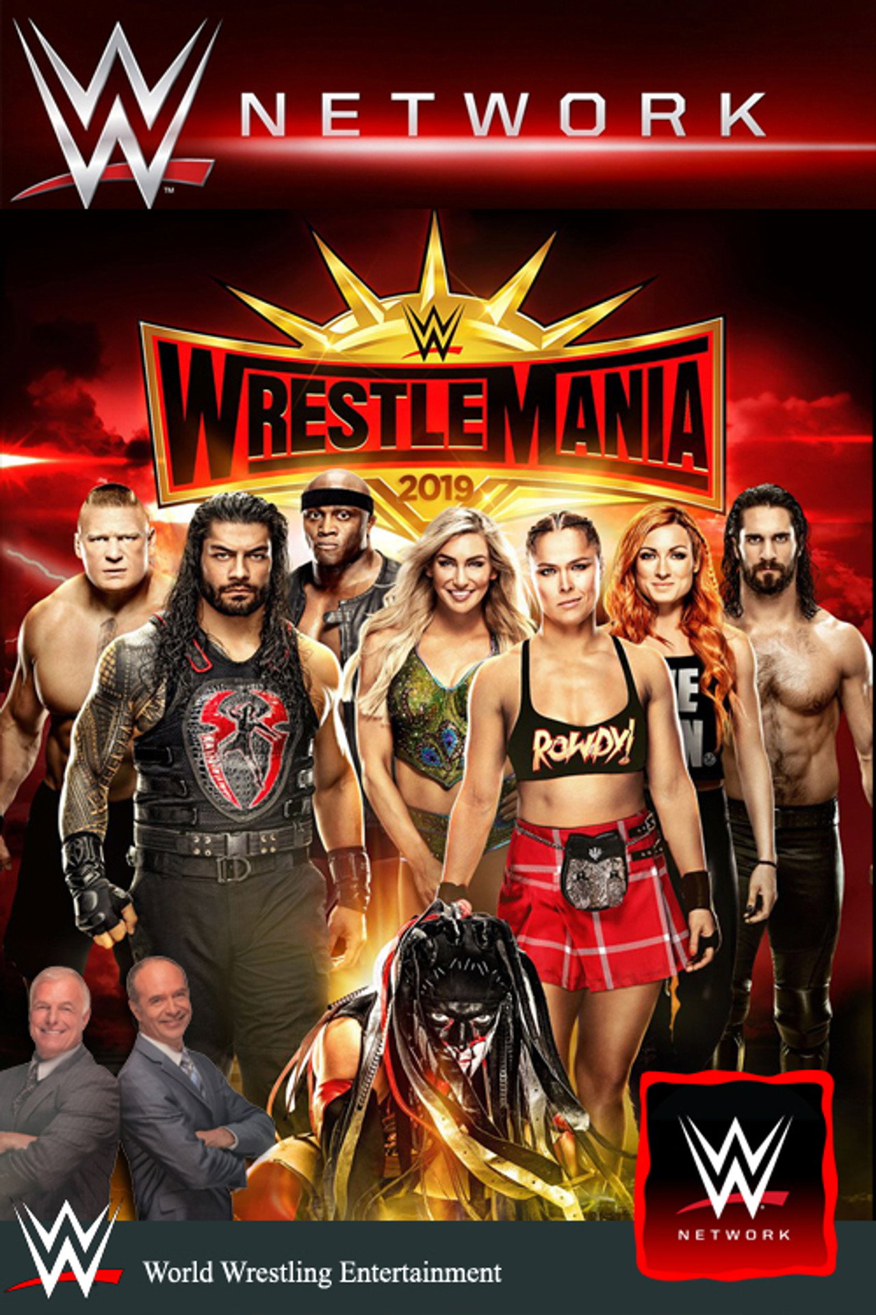 WWE WrestleMania 35 poster