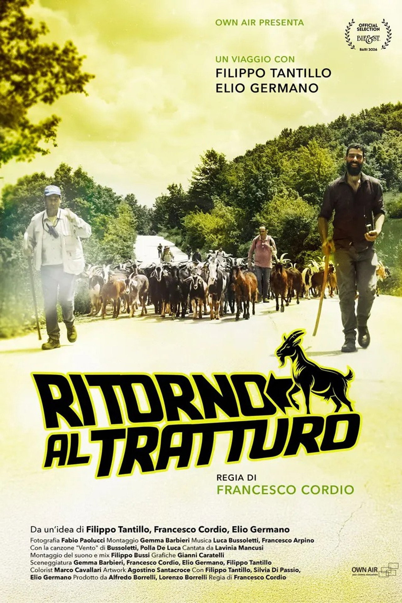 Ritorno al tratturo filmaffisch
