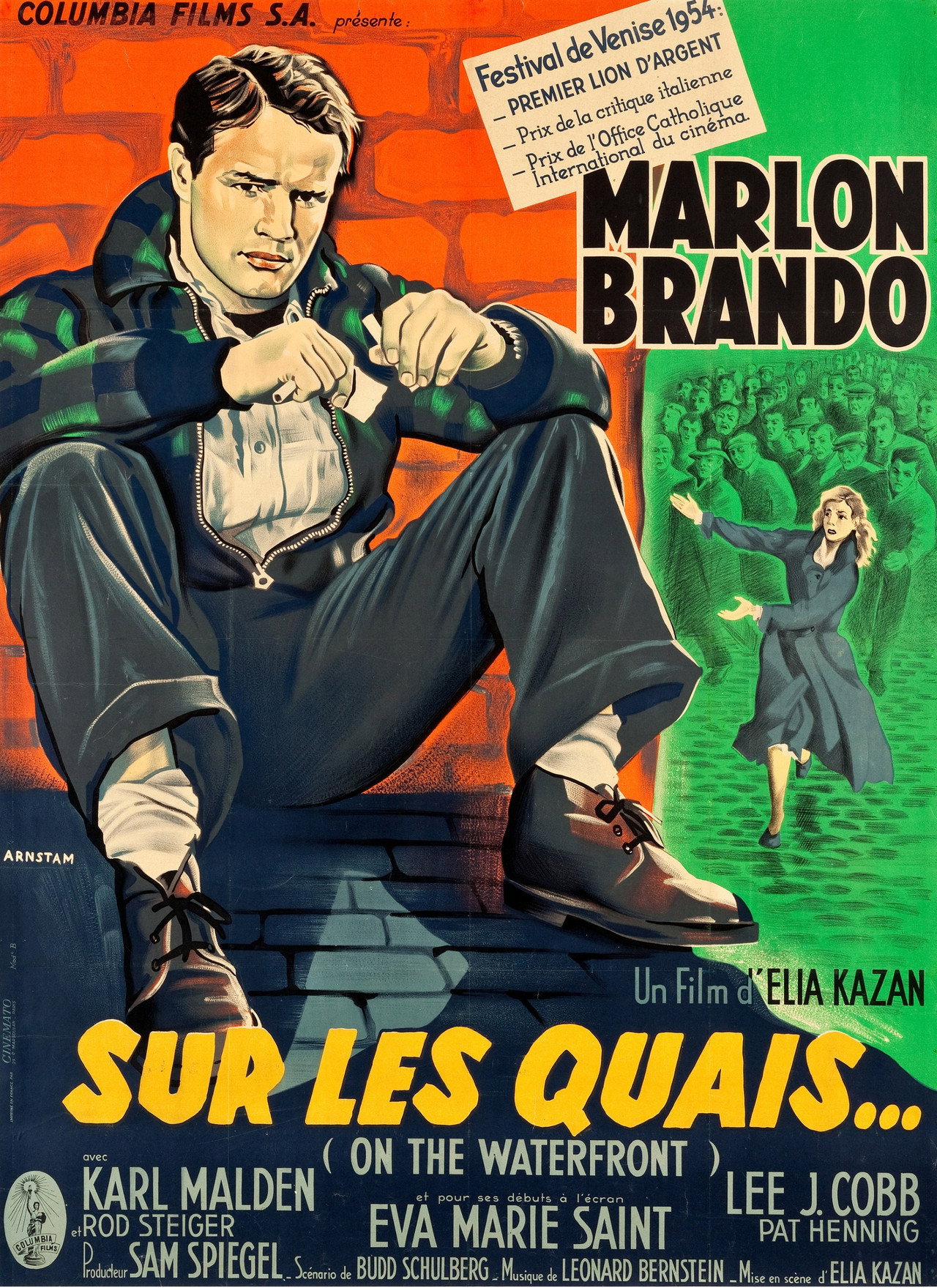 Sur les quais poster
