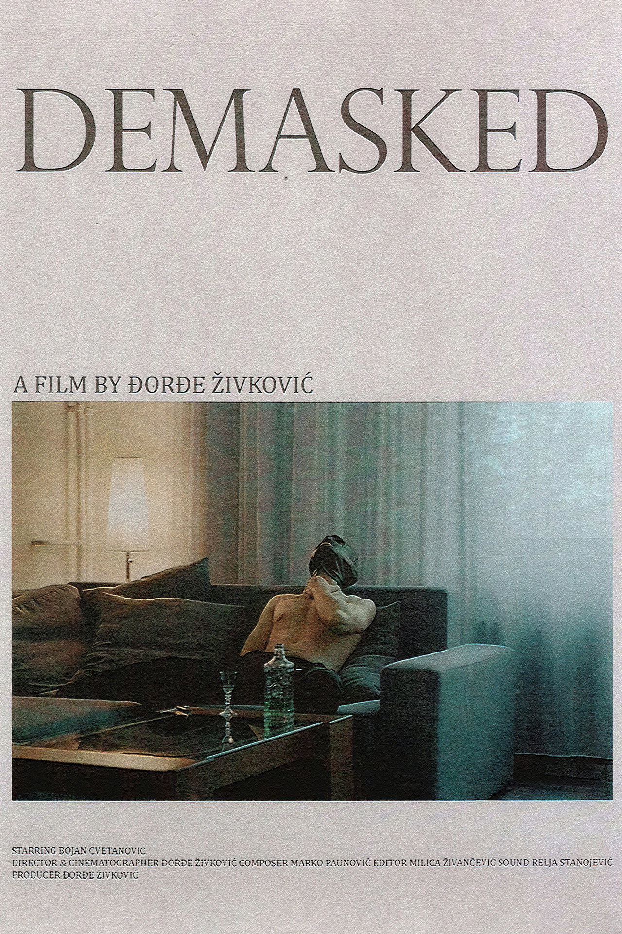 Demasked poster
