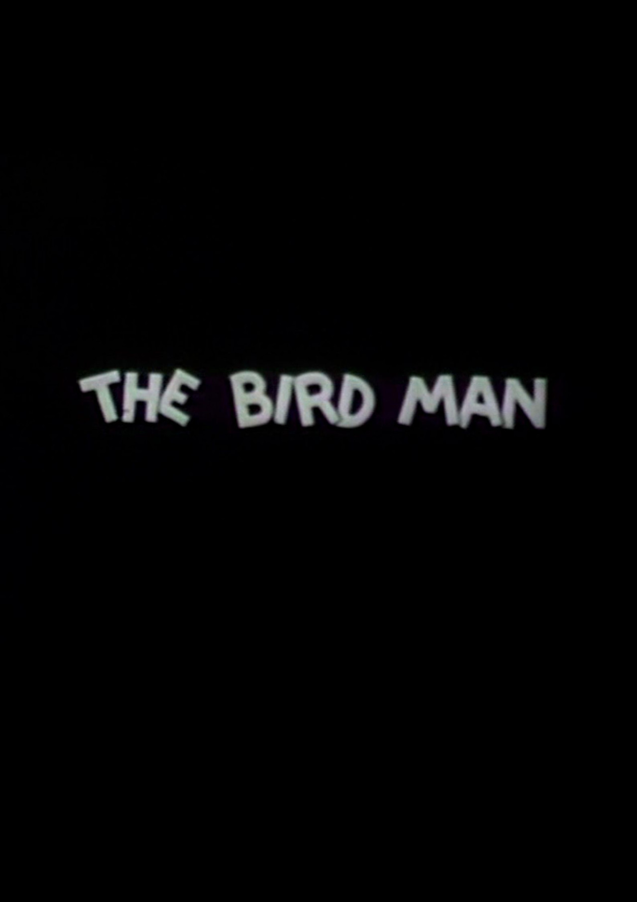 The Bird Man filmaffisch