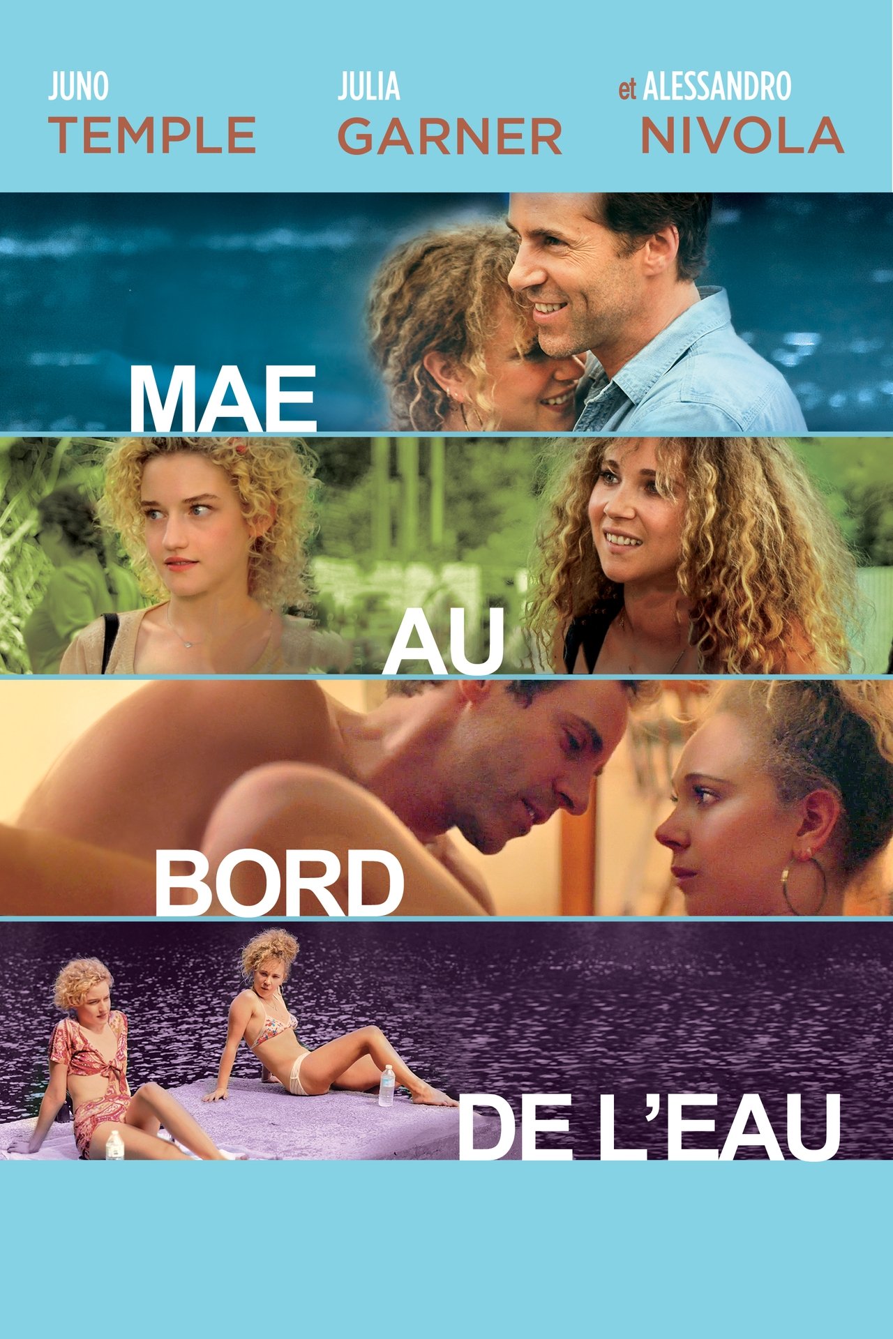 Mae au bord de l'eau poster