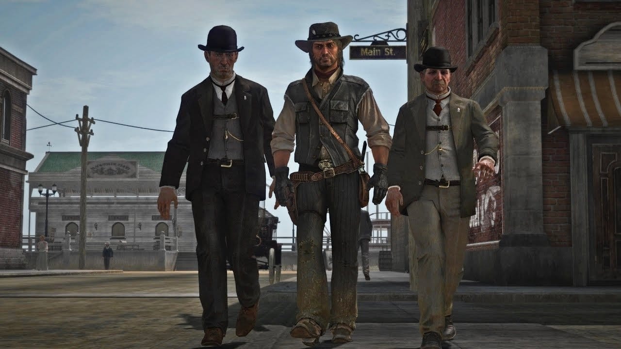 Scen från Red Dead Redemption: The Man from Blackwater
