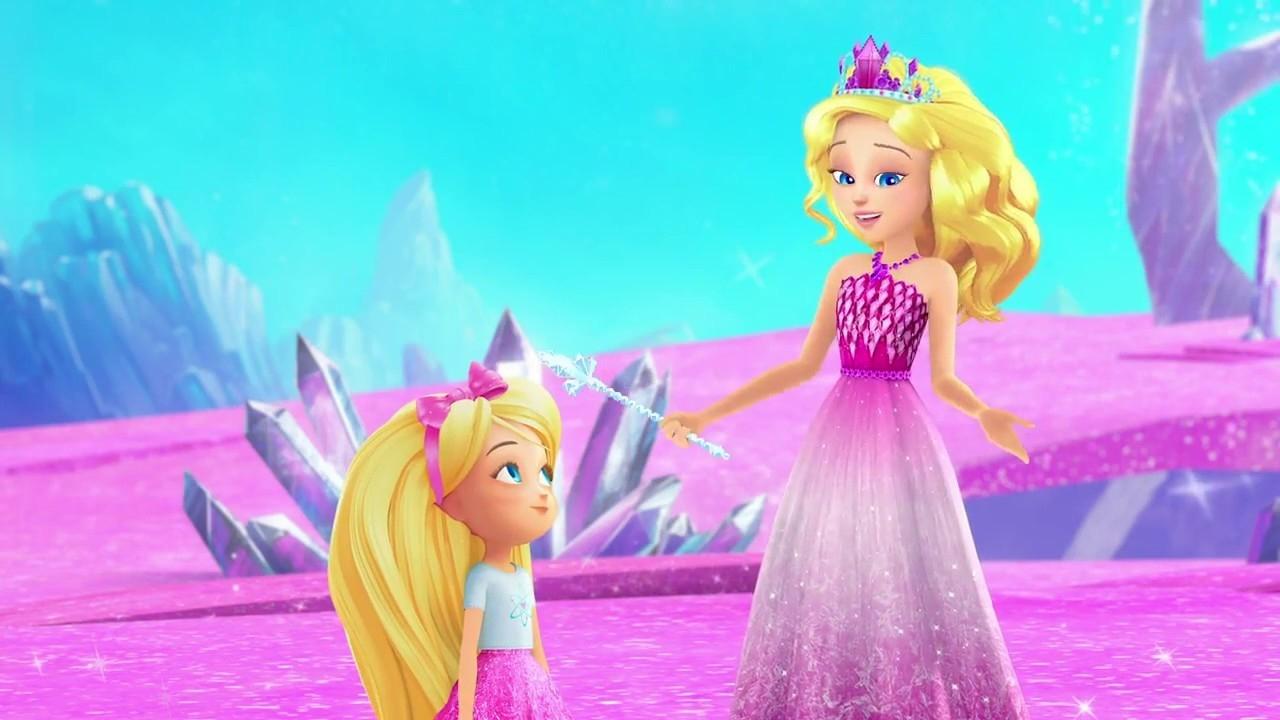 Scen från Barbie Dreamtopia