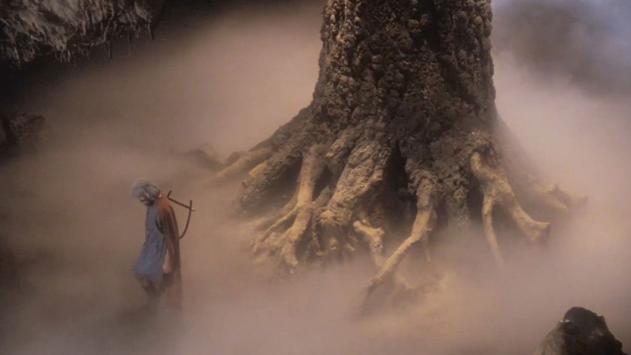 Orpheus and Eurydice backdrop