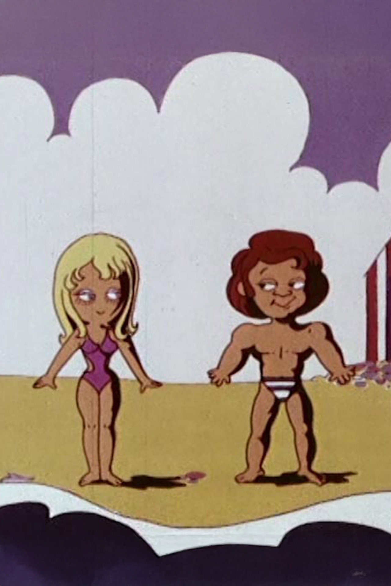 Teenagers Learn To Swim