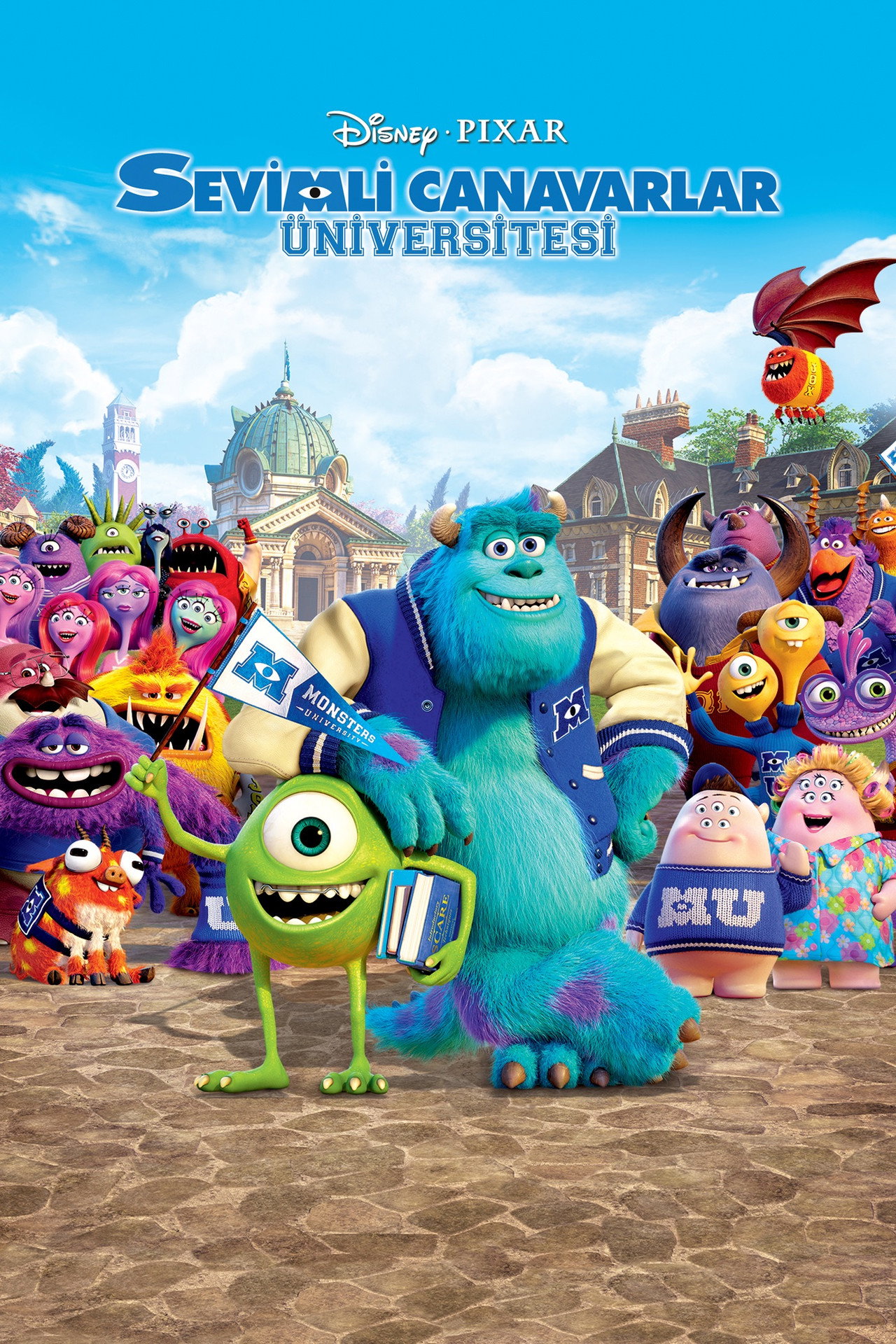 Sevimli Canavarlar Üniversitesi Poster