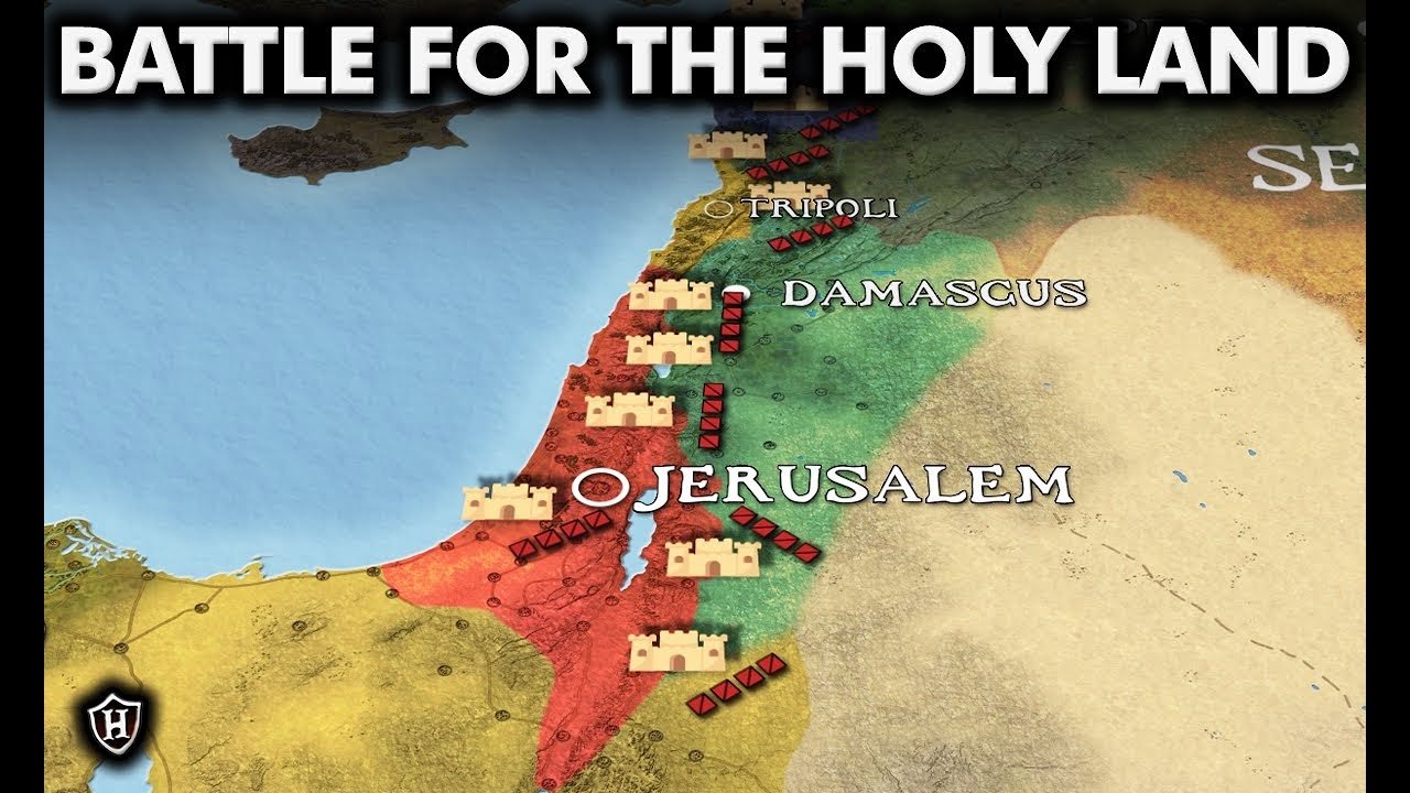Battle for the Holy Land - What was the strategy of the Crusades? - Medieval History DOCUMENTARY