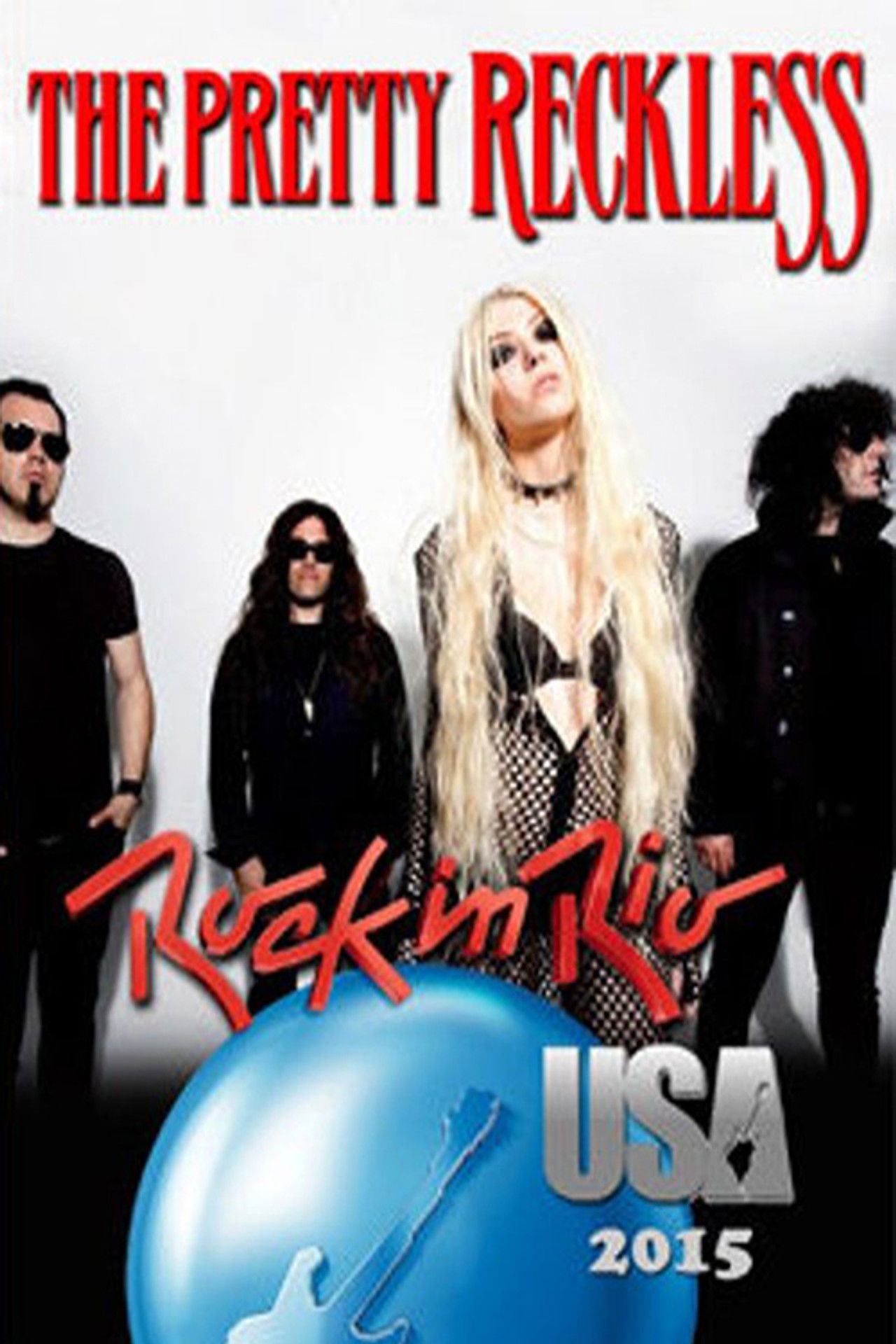 The Pretty Reckless - Rock in Rio (USA) 2015 Backdrop