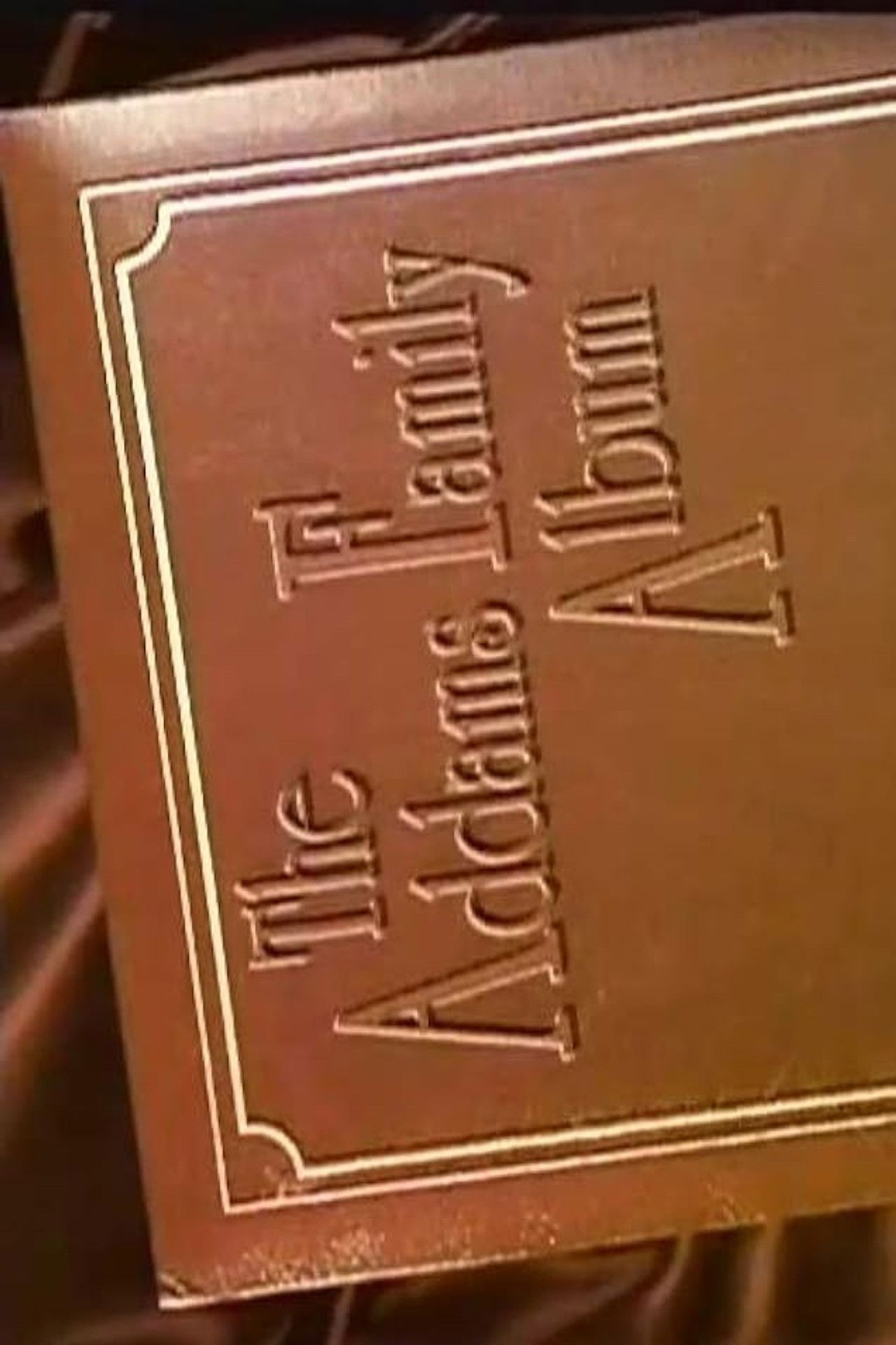 The Addams Family Album Backdrop