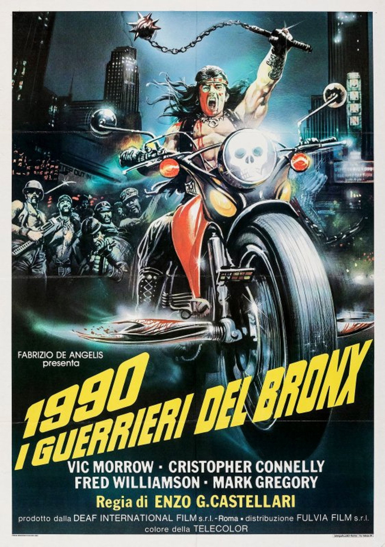 1990: I guerrieri del Bronx filmaffisch