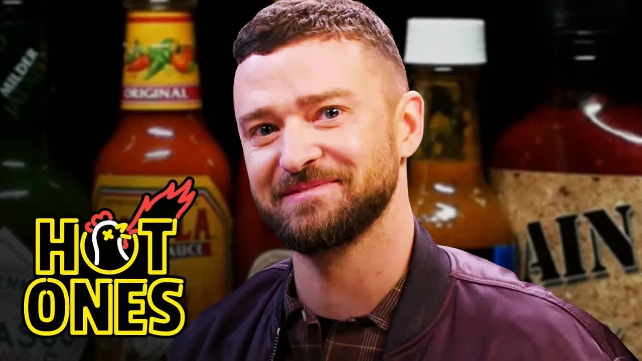 Hot Ones - Season 11 Episode 9 : Justin Timberlake Cries a River While Eating Spicy Wings