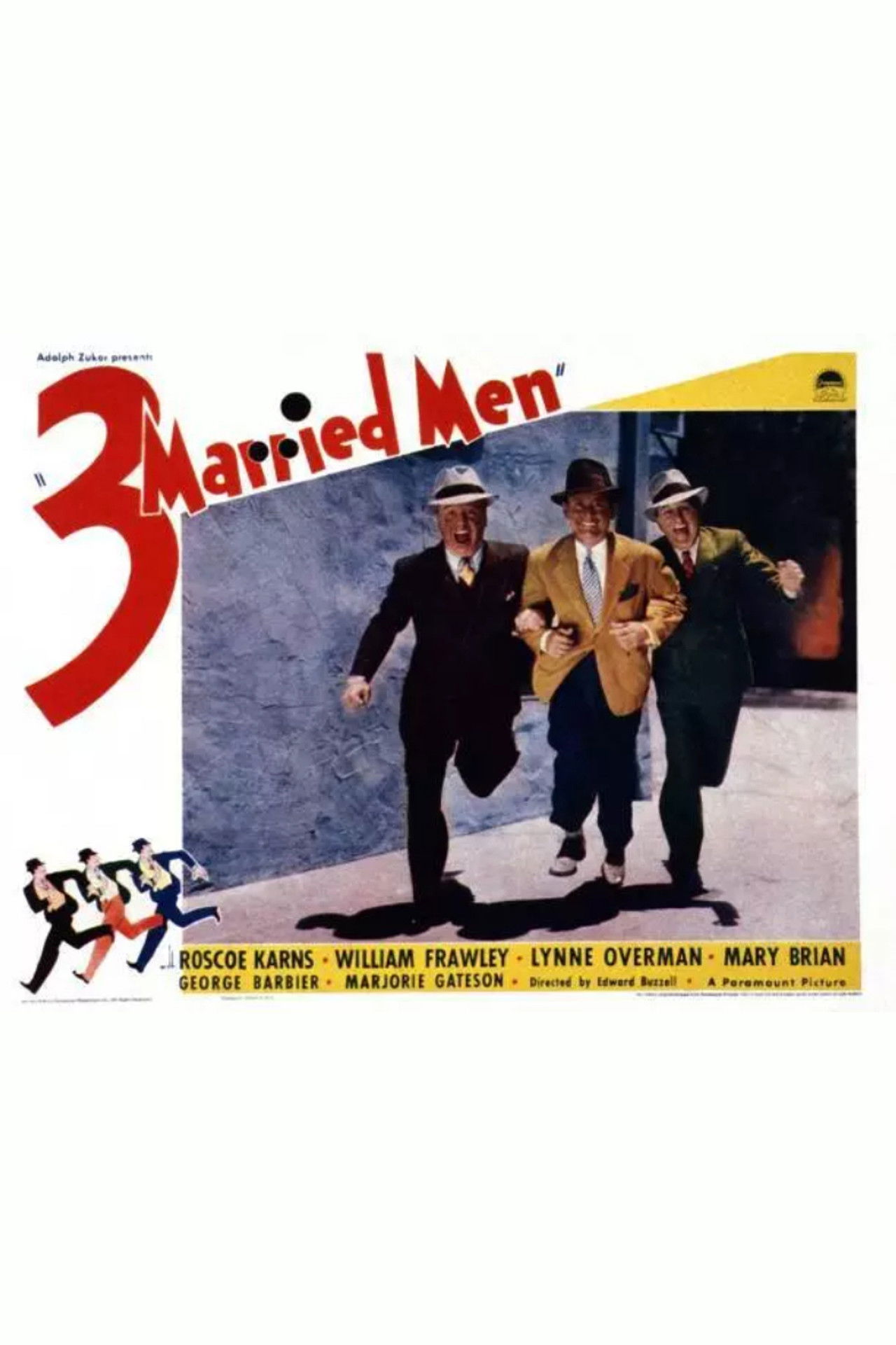 Three Married Men Backdrop
