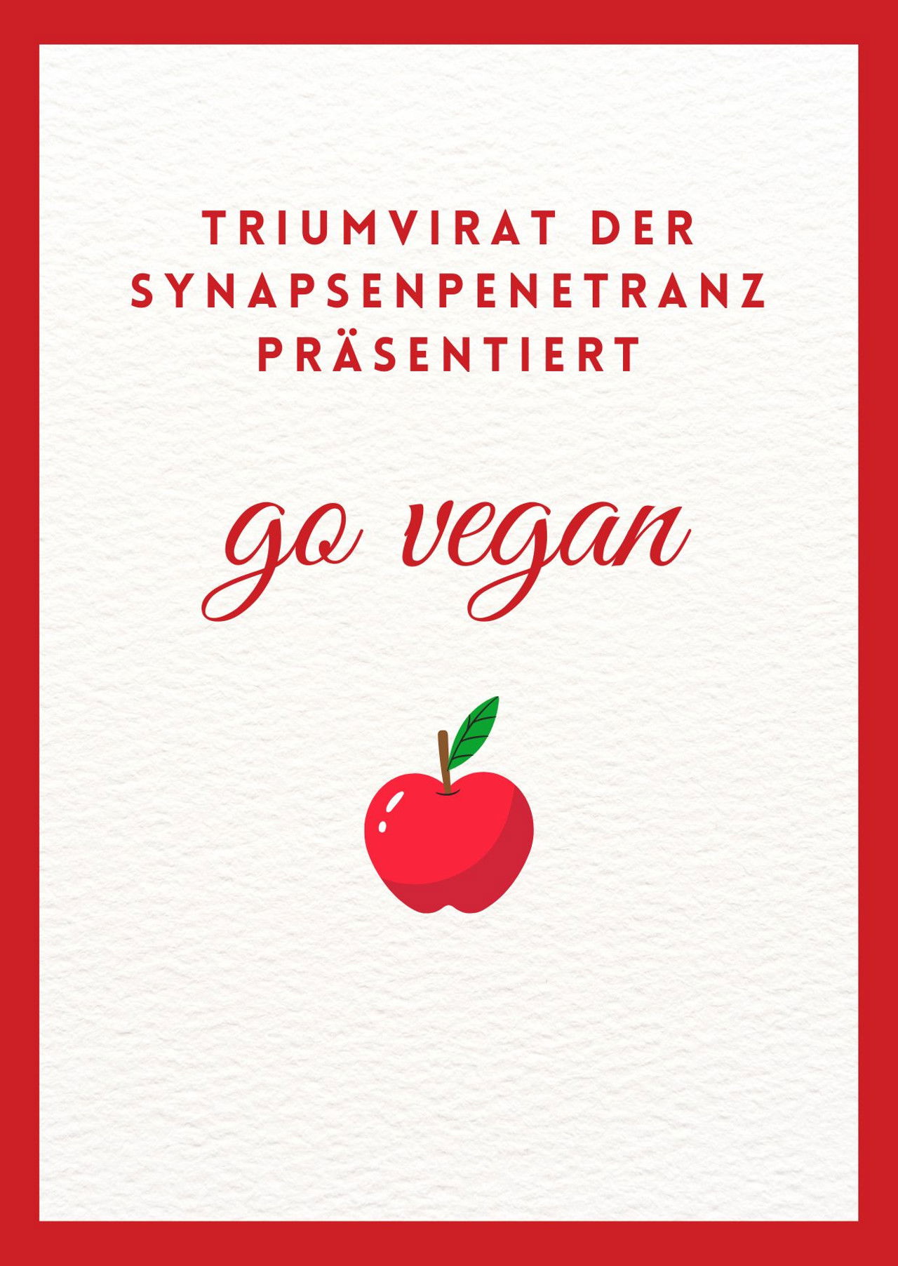 go vegan