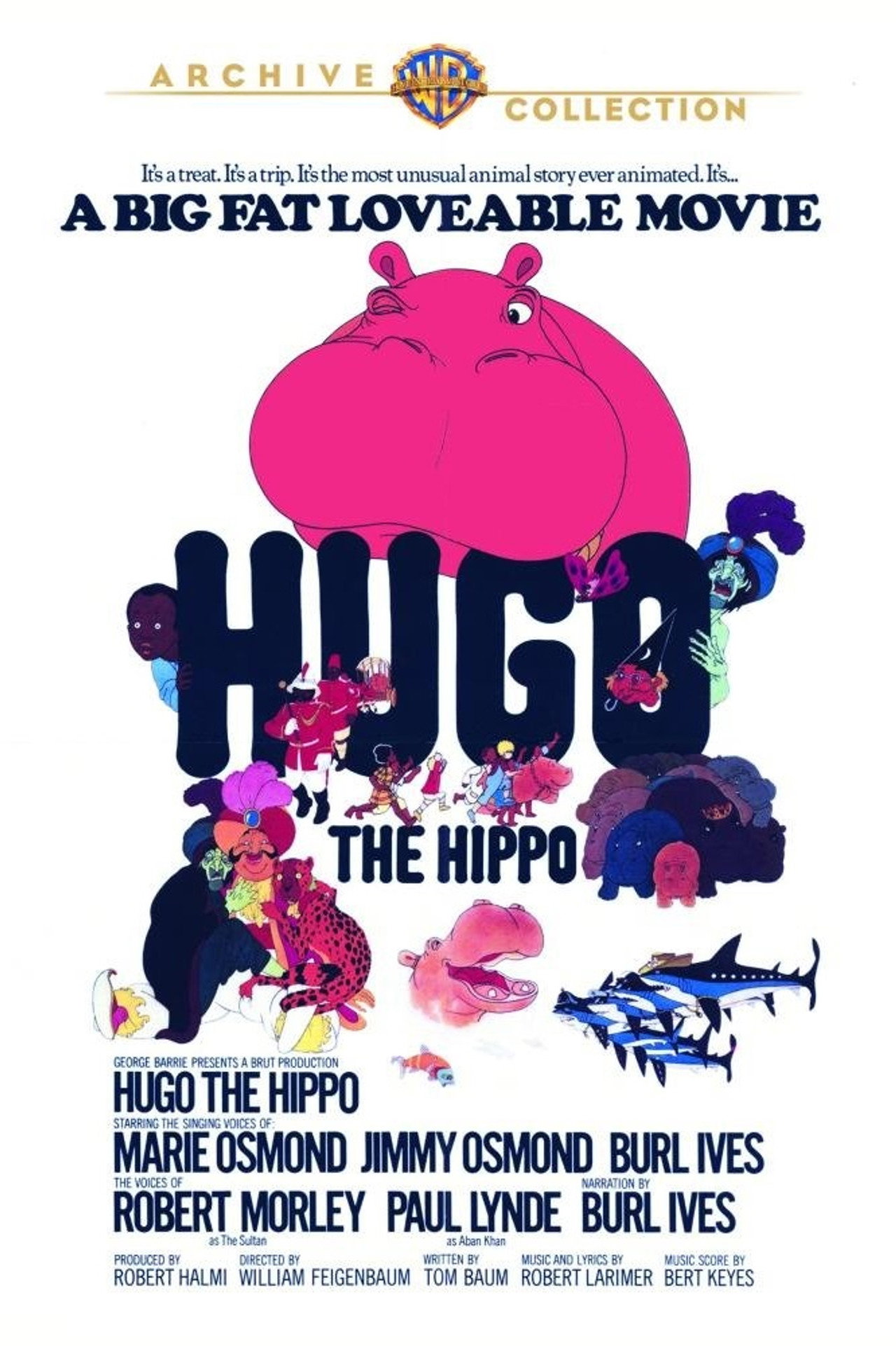 Hugó, a viziló – plakát 5