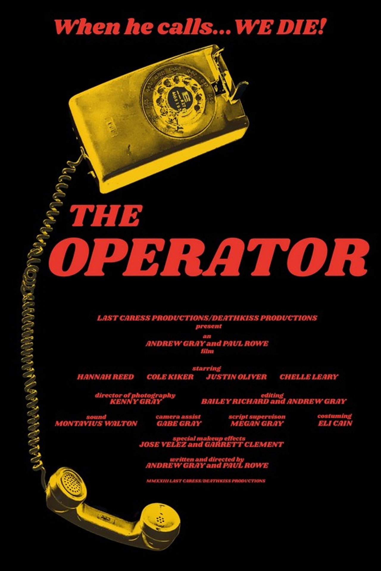 The Operator filmaffisch