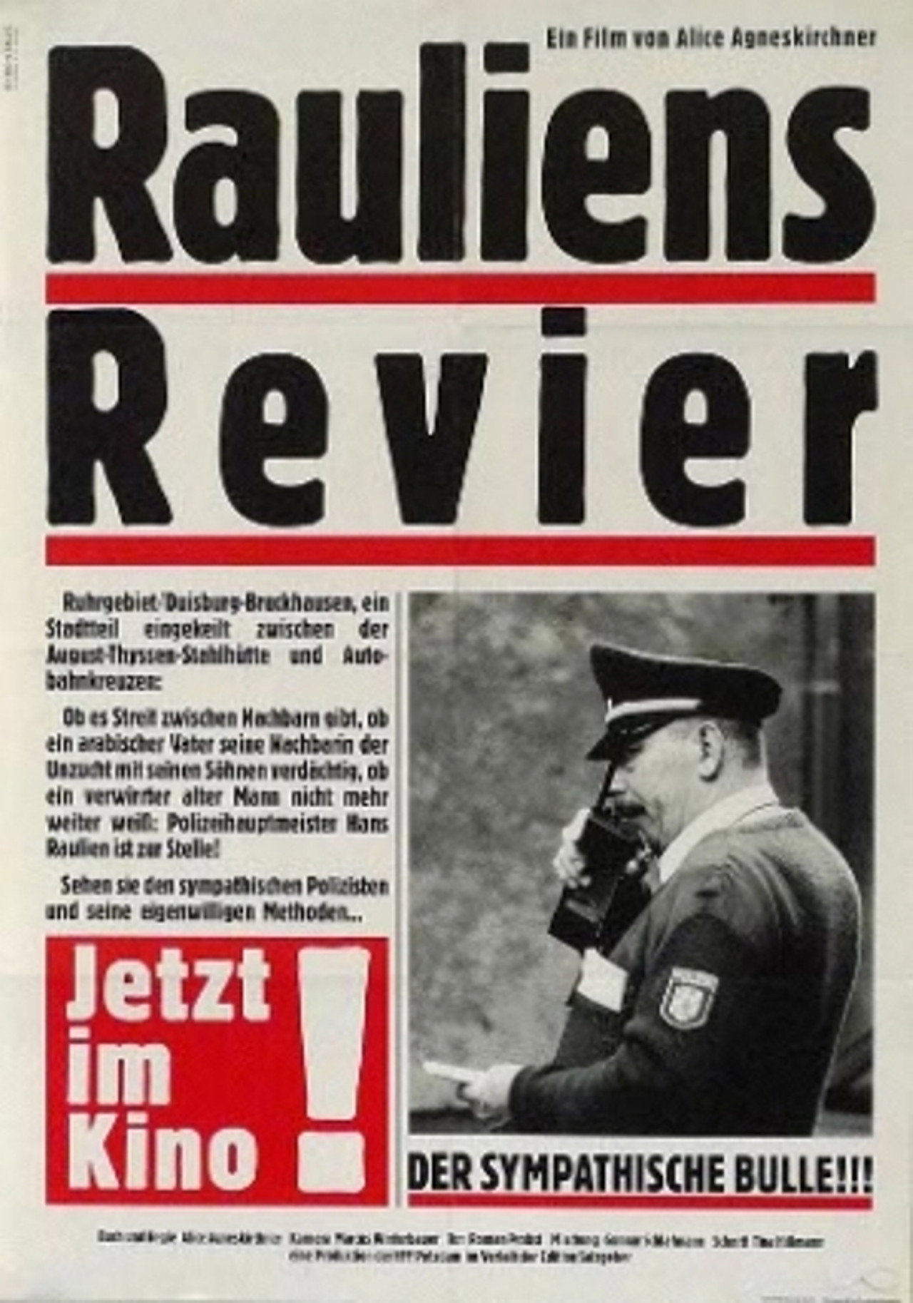 Rauliens Revier filmaffisch