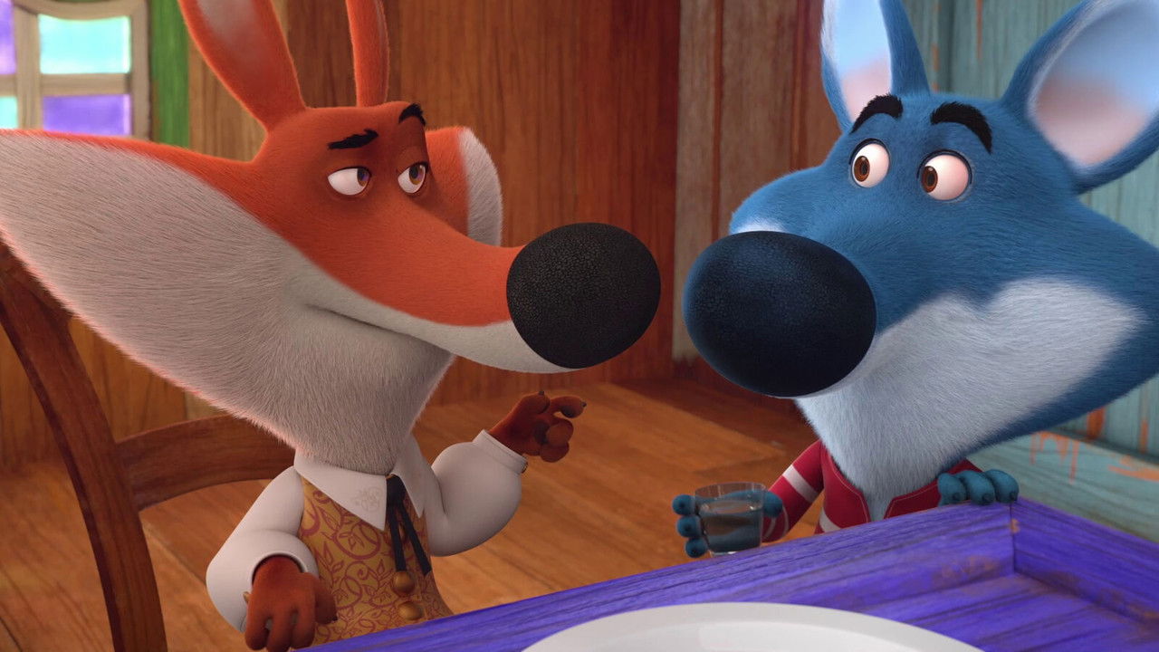 Le village enchanté de Pinocchio — Volpek et le loup