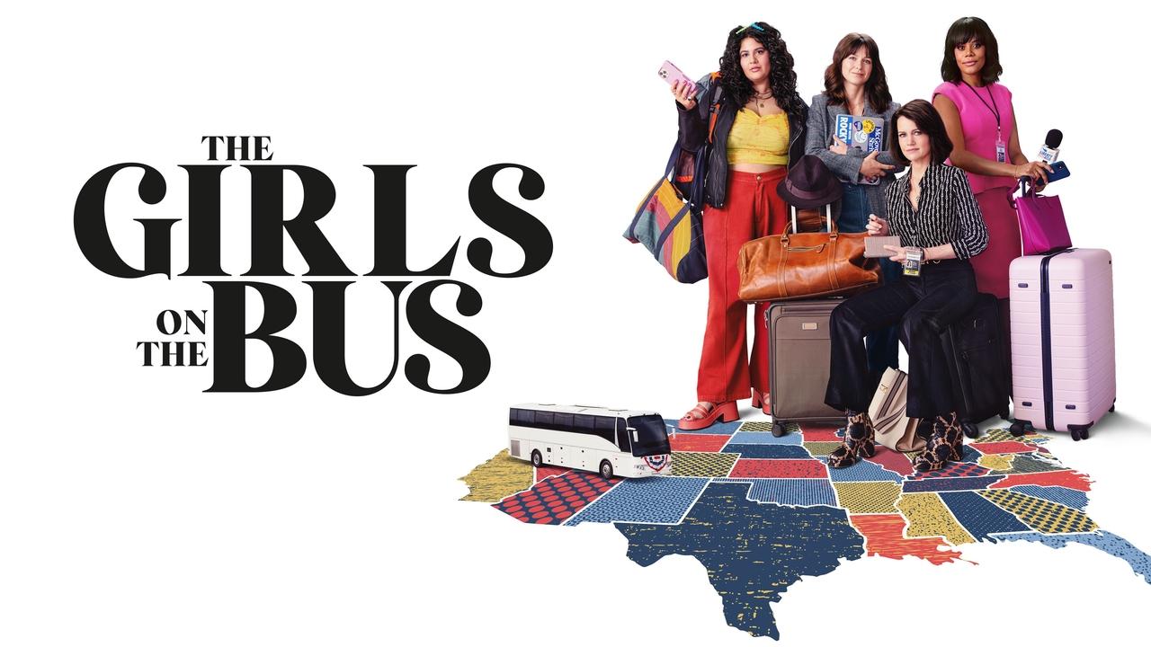 The Girls on the Bus background