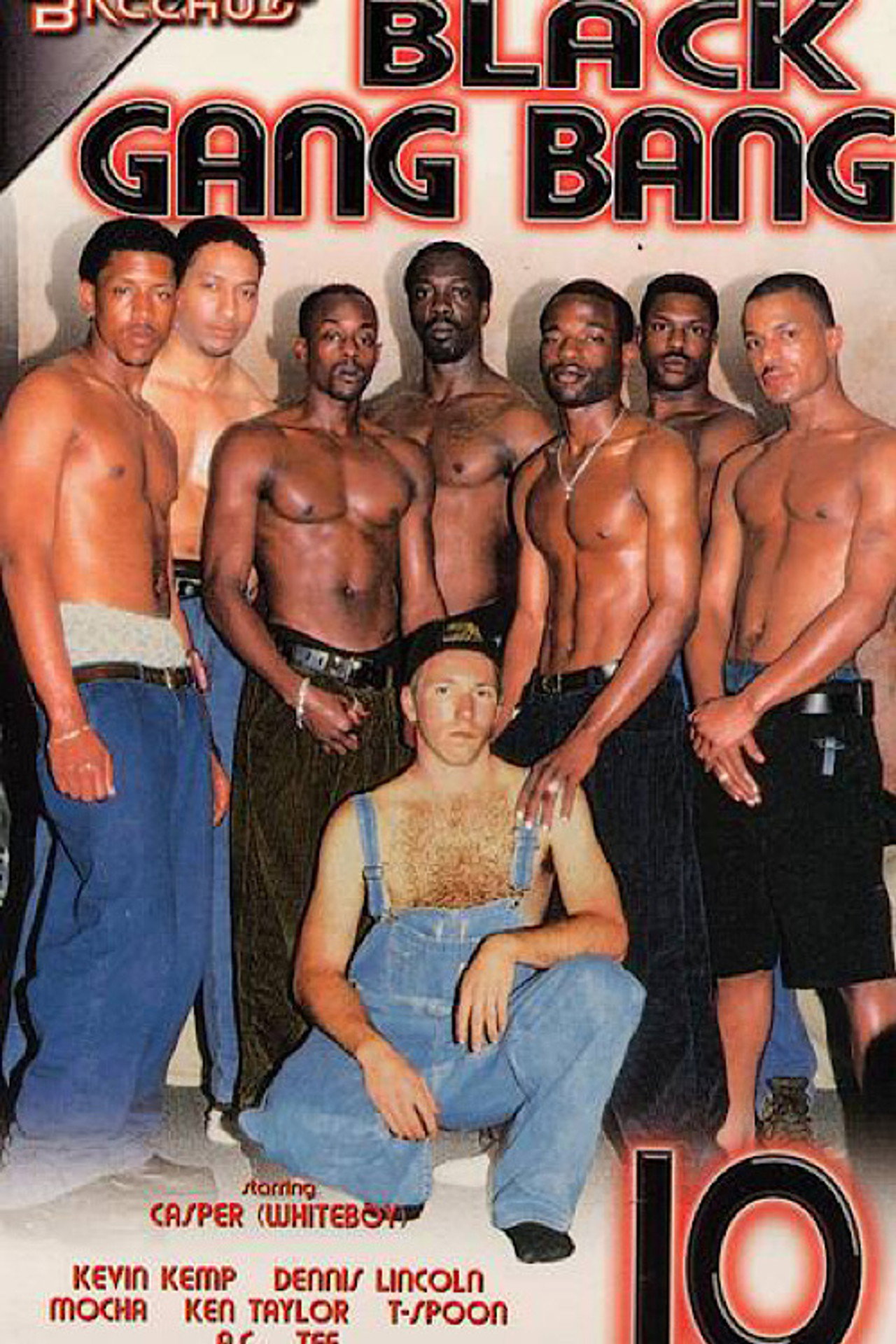 Black Gang Bang 10 filmaffisch