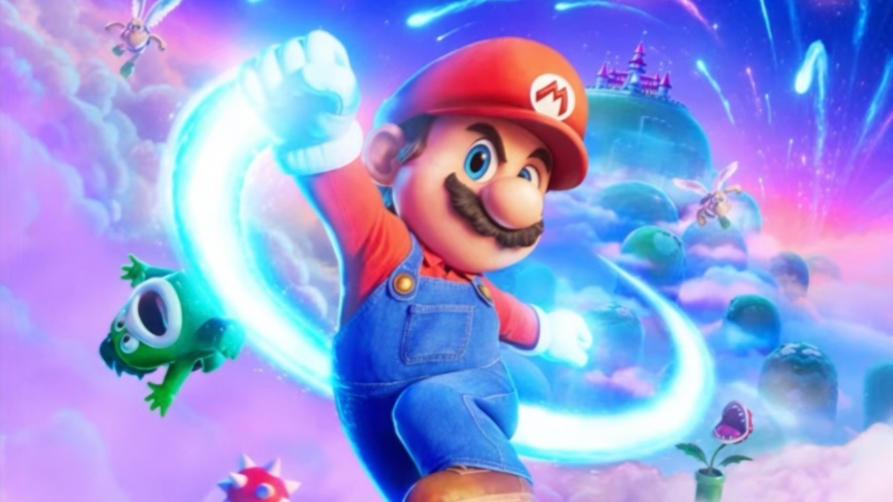 Immagine di copertina del trailer di Super Mario Galaxy - Il film