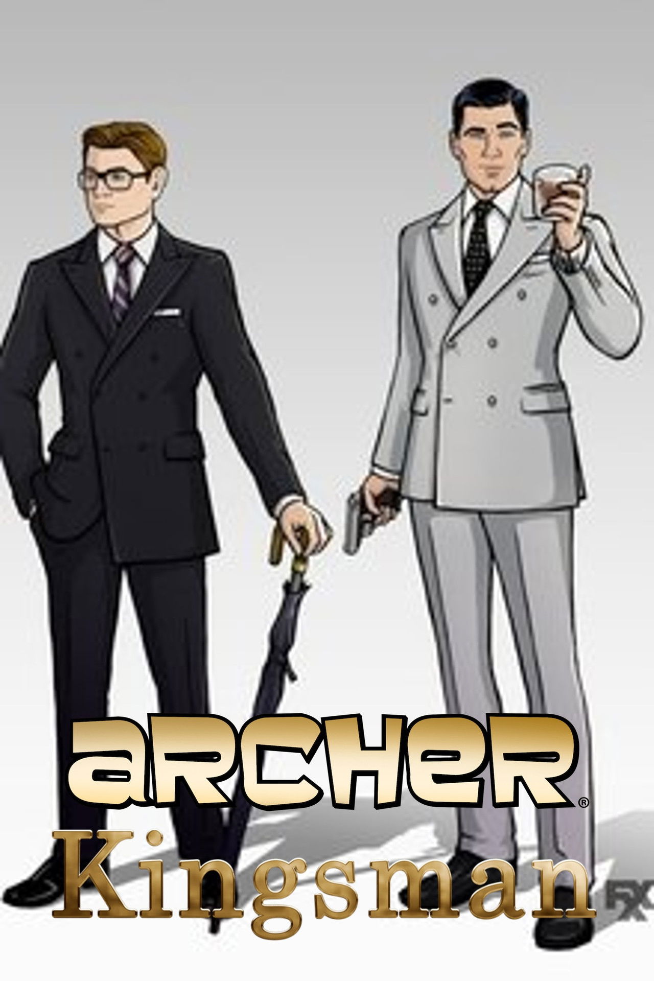 #TBT to That Time Archer Met Kingsman Backdrop