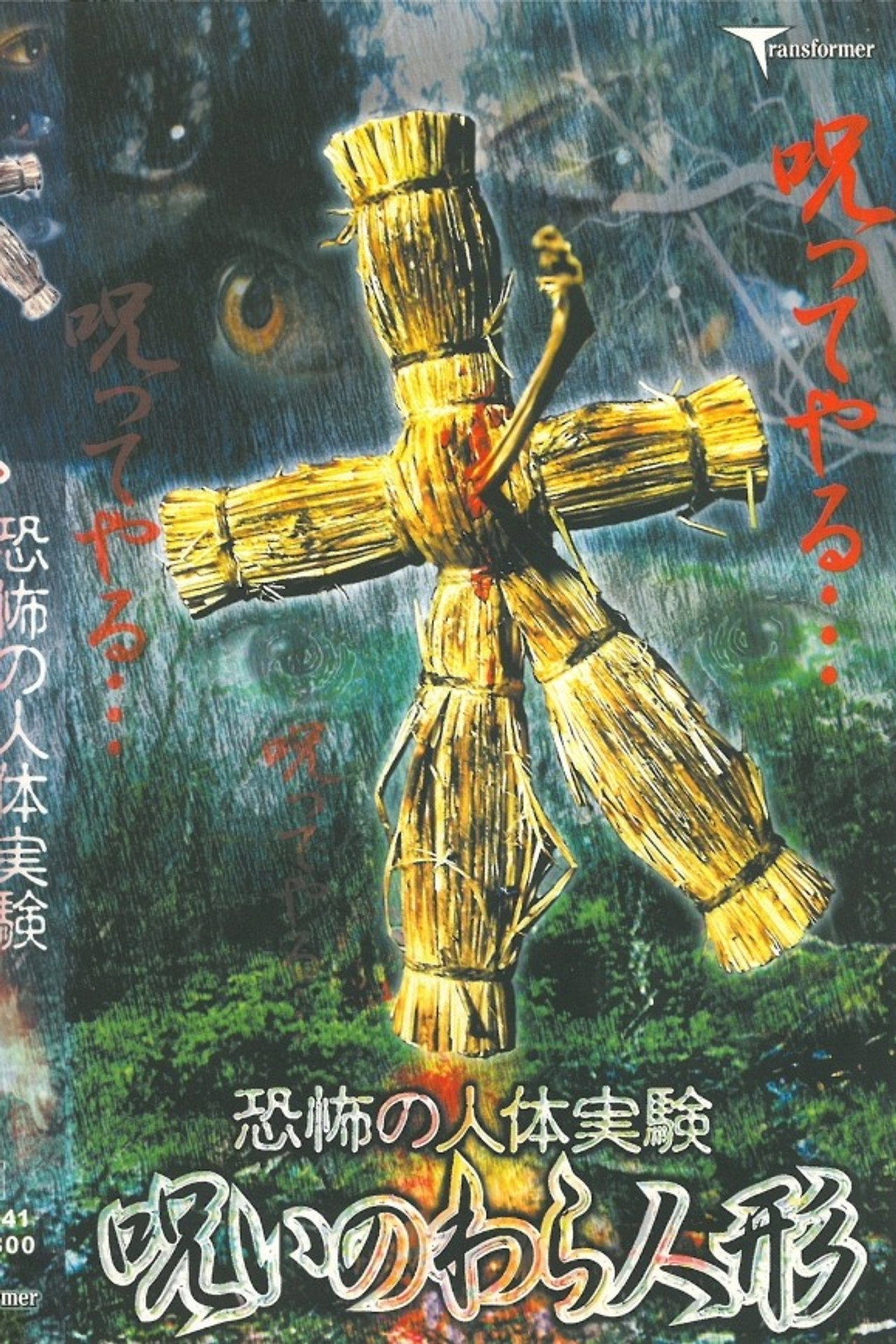 恐怖の人体実験 呪いのわら人形 filmaffisch