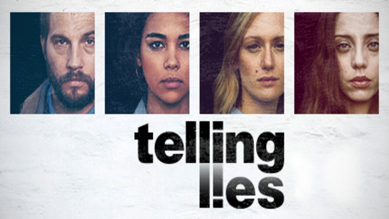 Telling Lies backdrop
