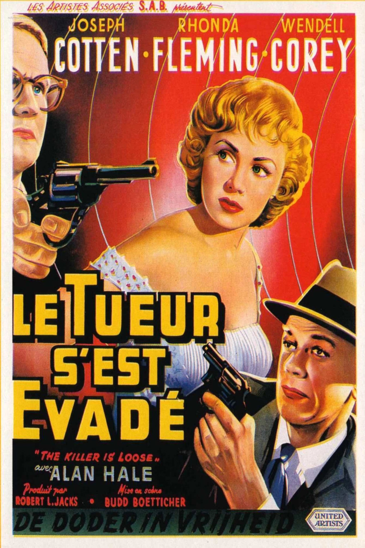 Le tueur s’est évadé poster