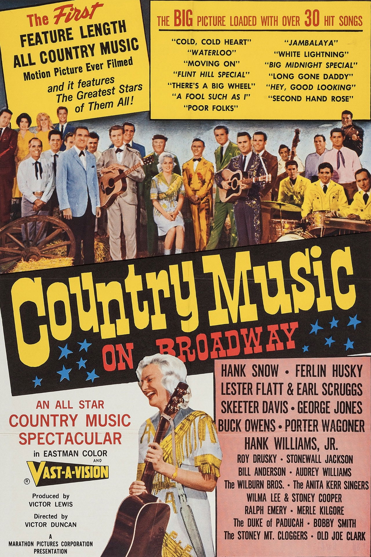 Country Music on Broadway Backdrop