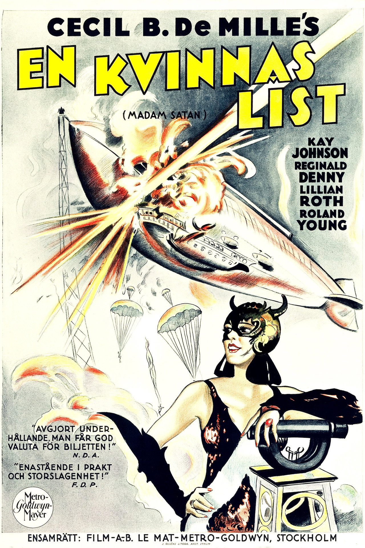 Madam Satan filmaffisch