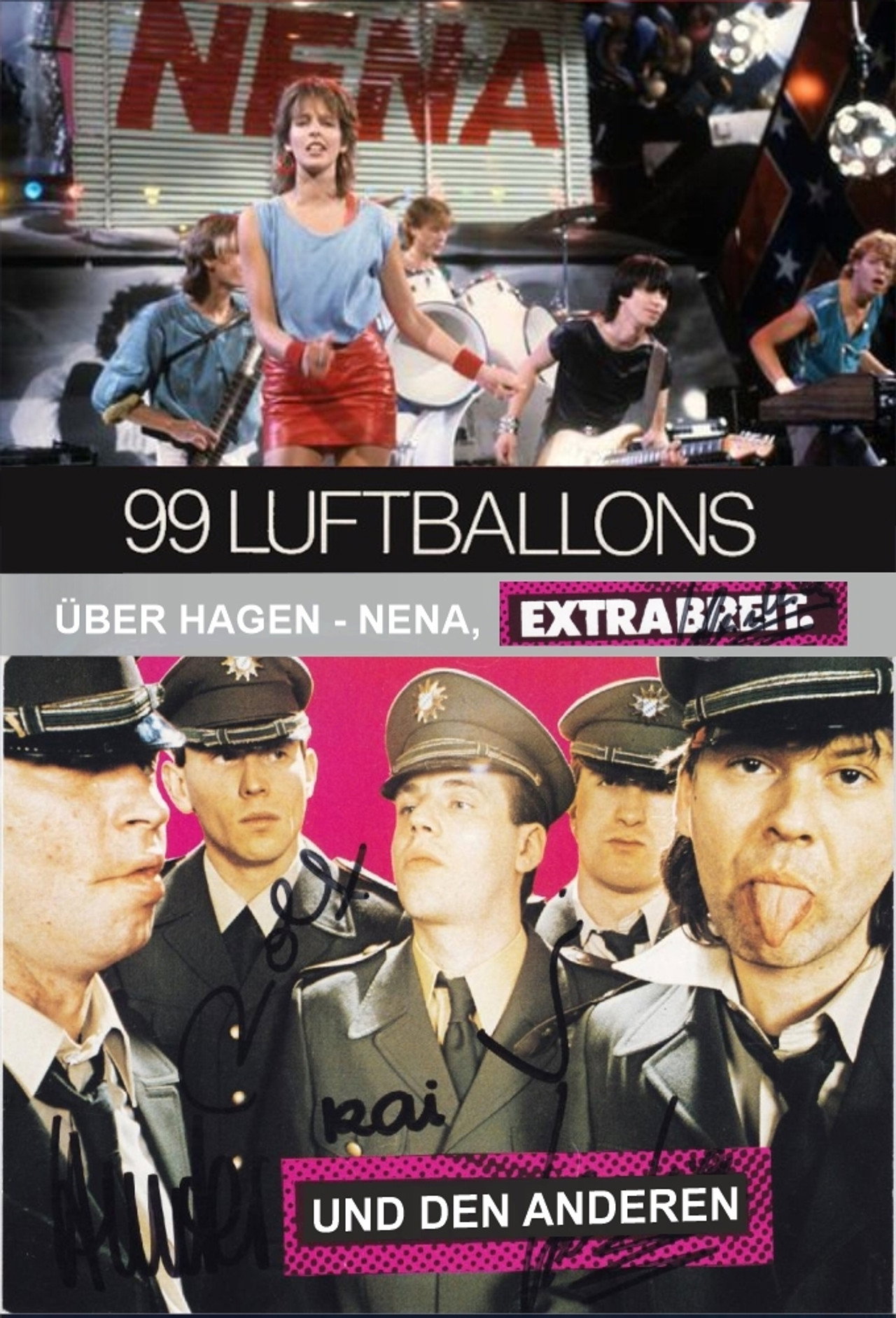 99 Luftballons über Hagen - Nena, Extrabreit und die Anderen Backdrop