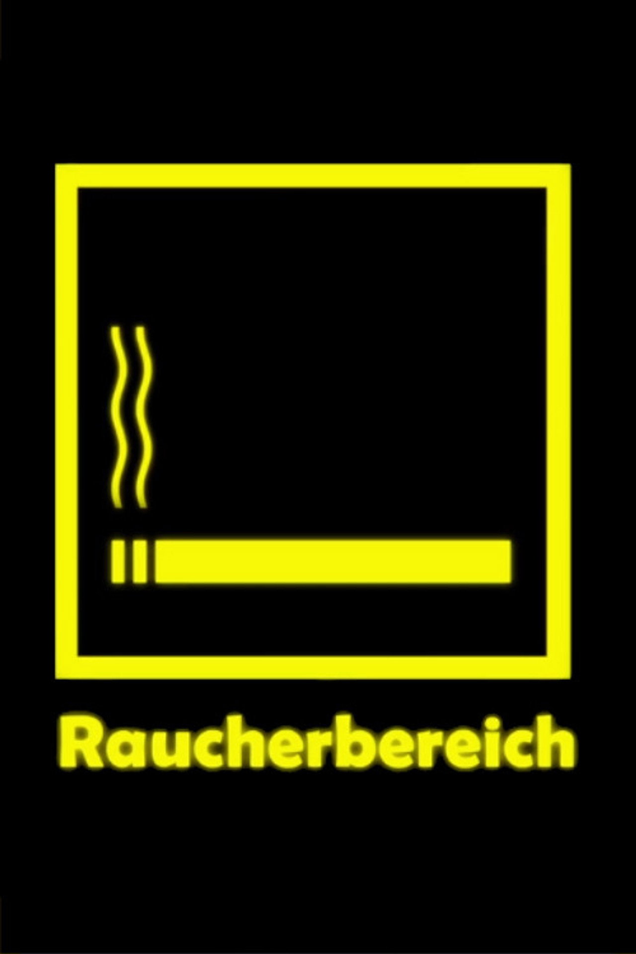 Raucherbereich - Social Backdrop