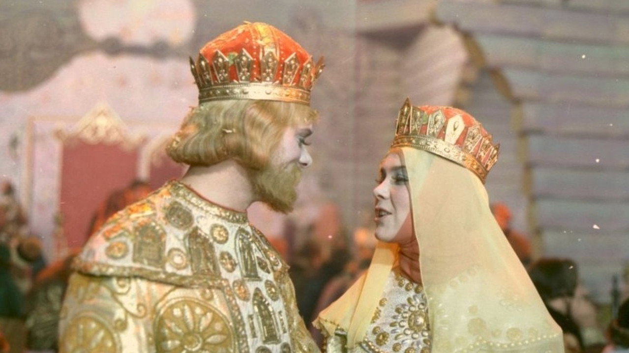 Backdrop for The Tale of Tsar Saltan
