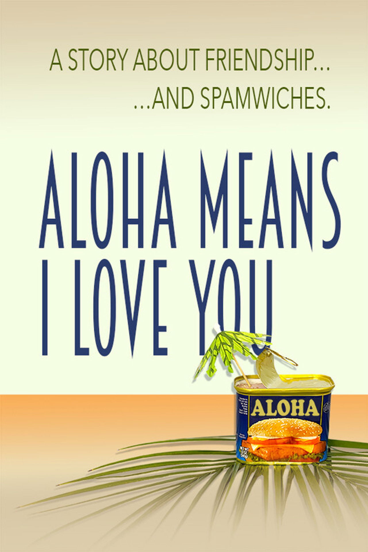 Aloha Means I Love You Backdrop