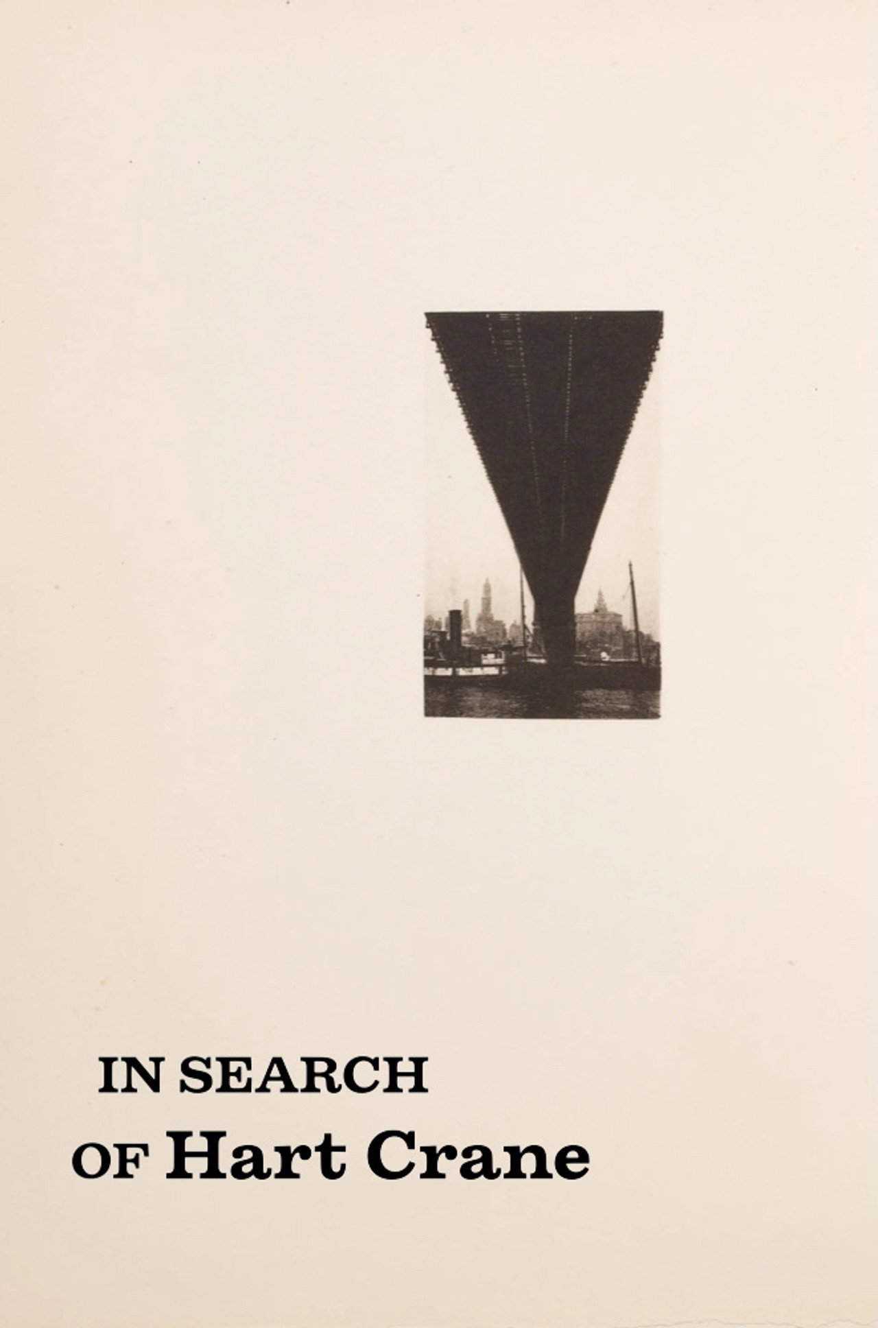 In Search of Hart Crane Backdrop