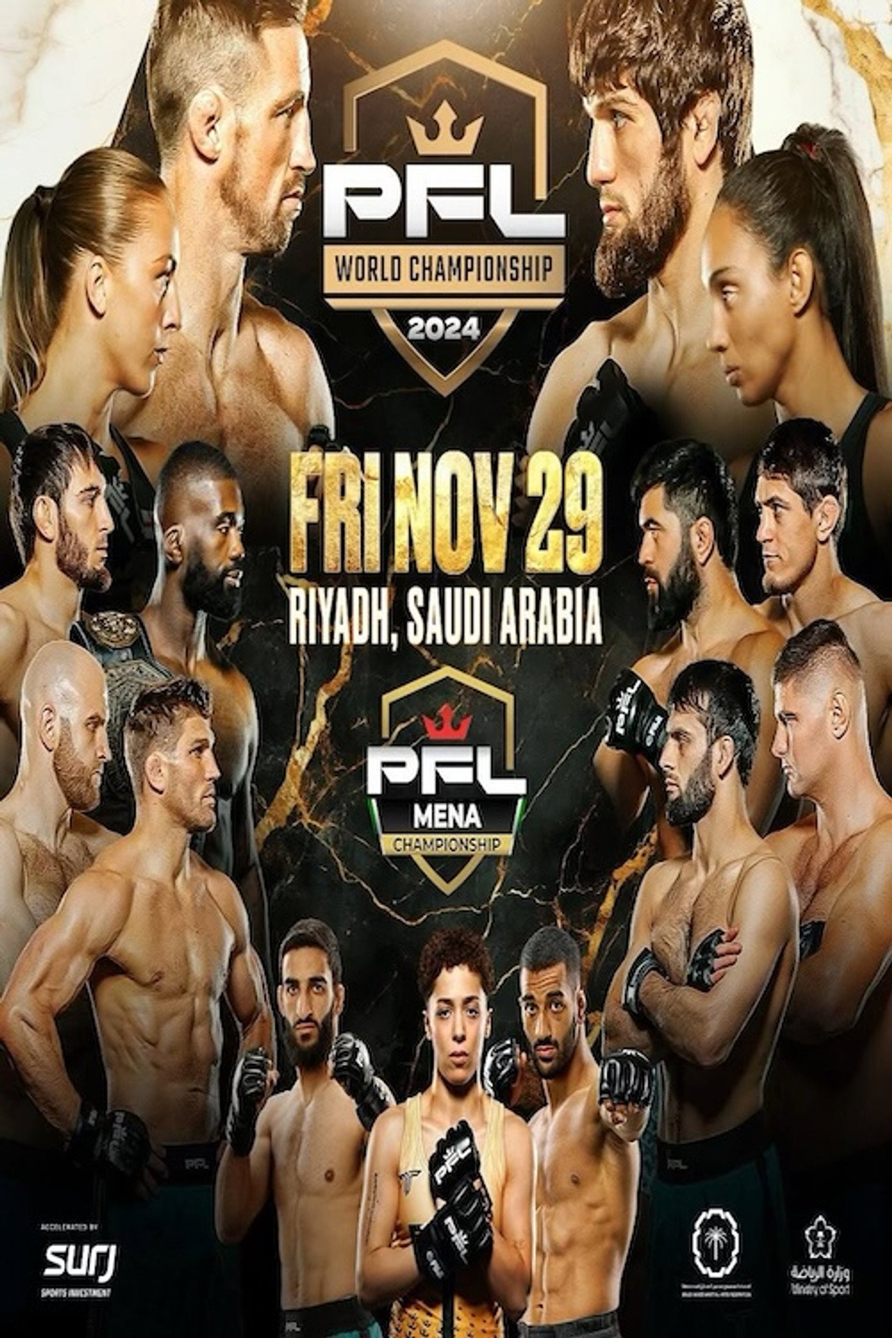 PFL 2024 Championships - Loughnane vs. Khizriev filmaffisch