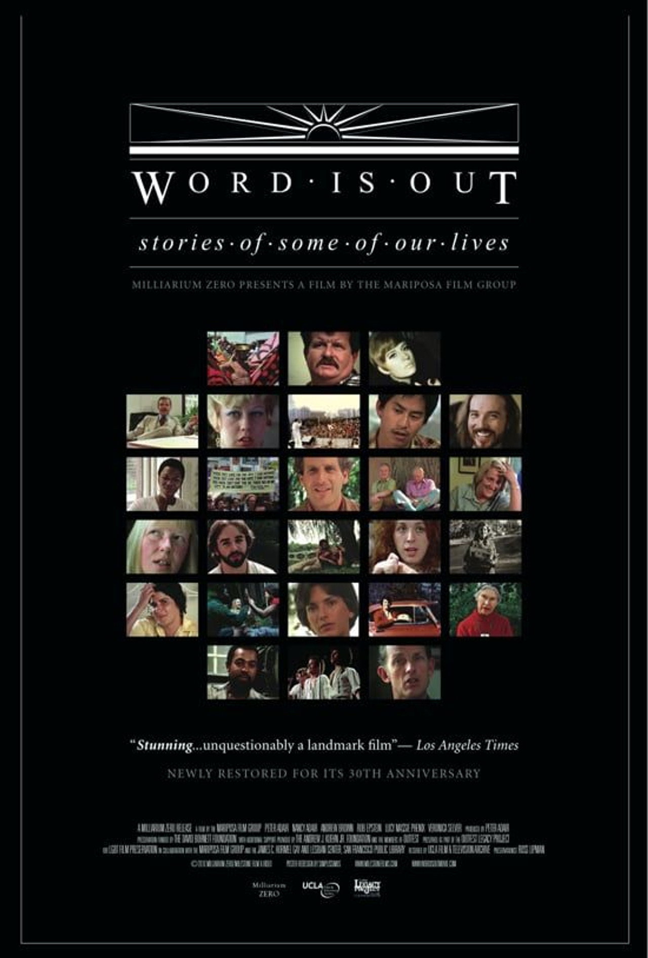 Word Is Out: Then and Now, Thirty Years Later filmaffisch