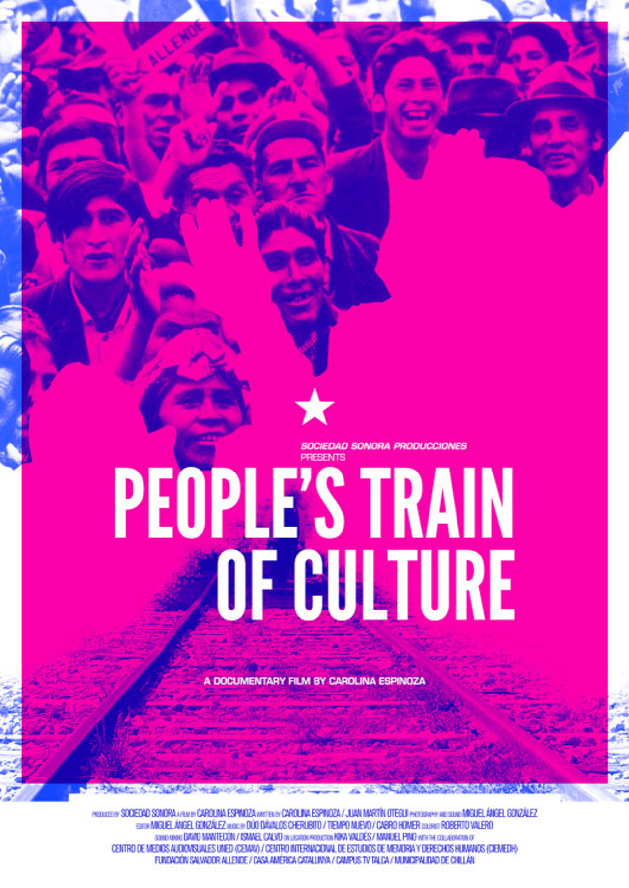 People's Train of Culture Backdrop